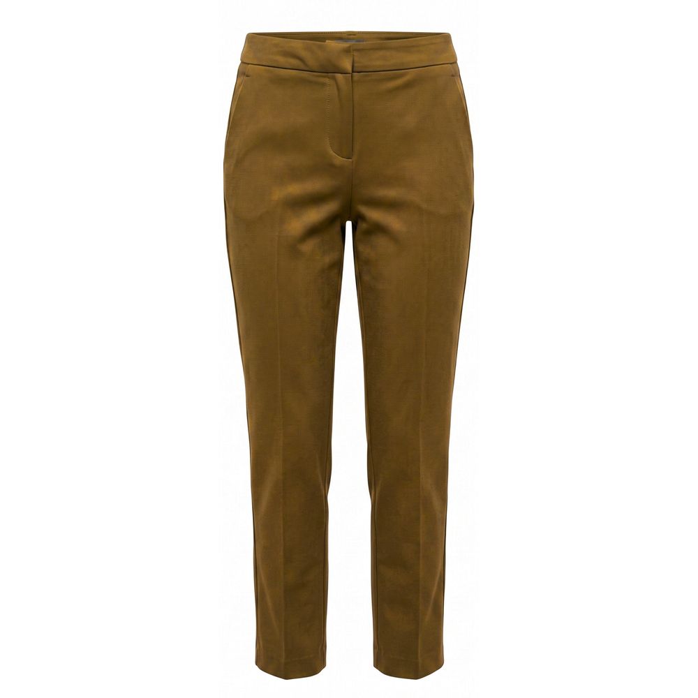 Trussardi Brown Cotton Women Pants | Regal Royce