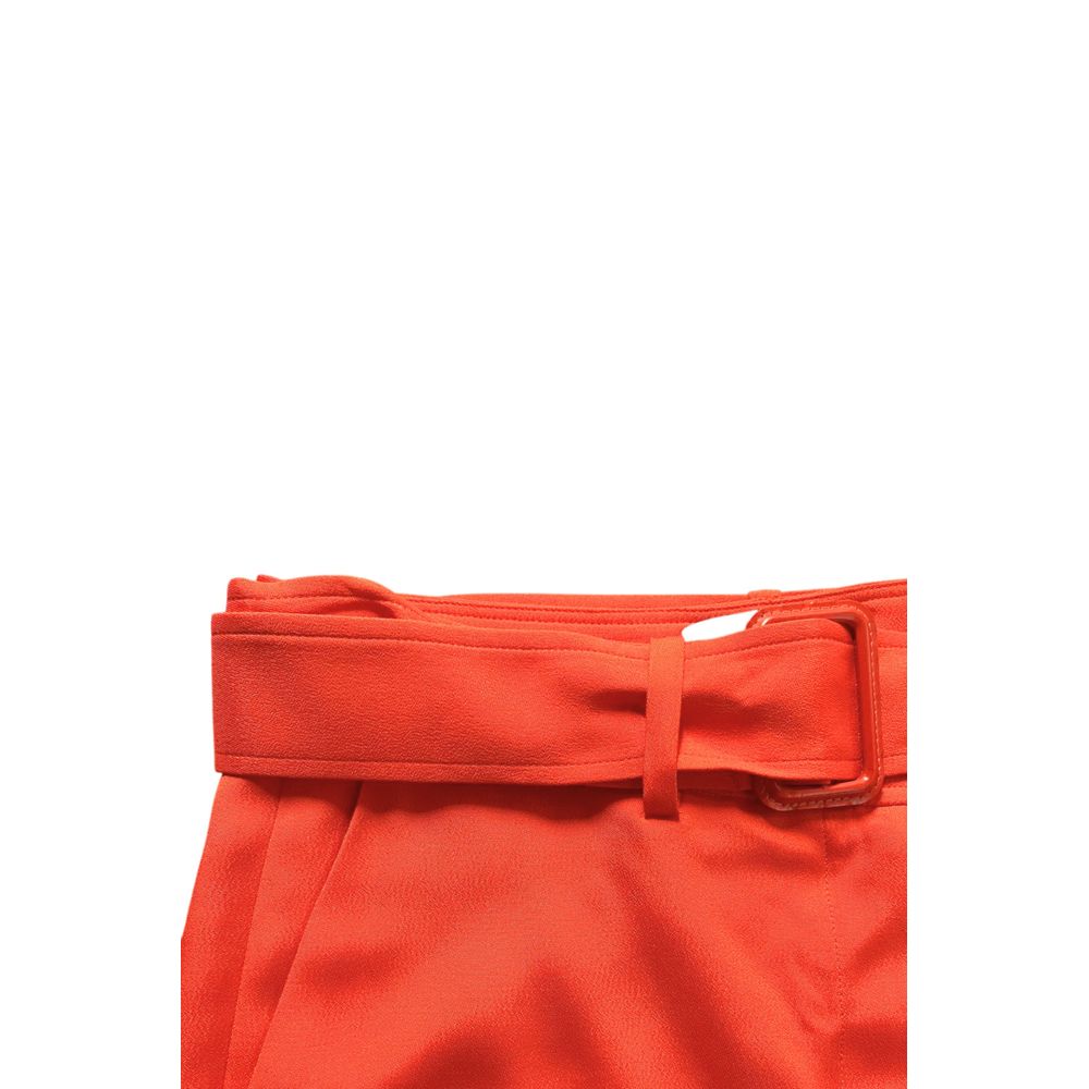 Trussardi Orange Viscose Women Pants | Regal Royce