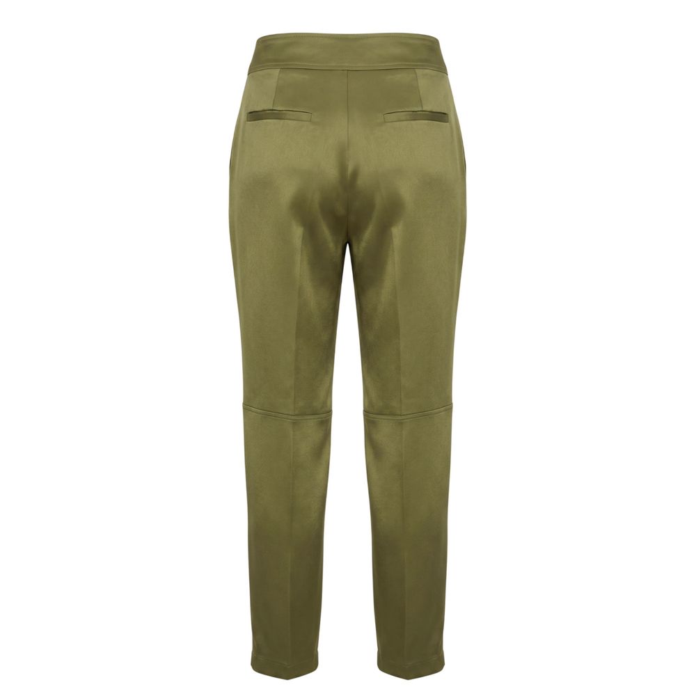 Trussardi Green Viscose Women Pants | Regal Royce