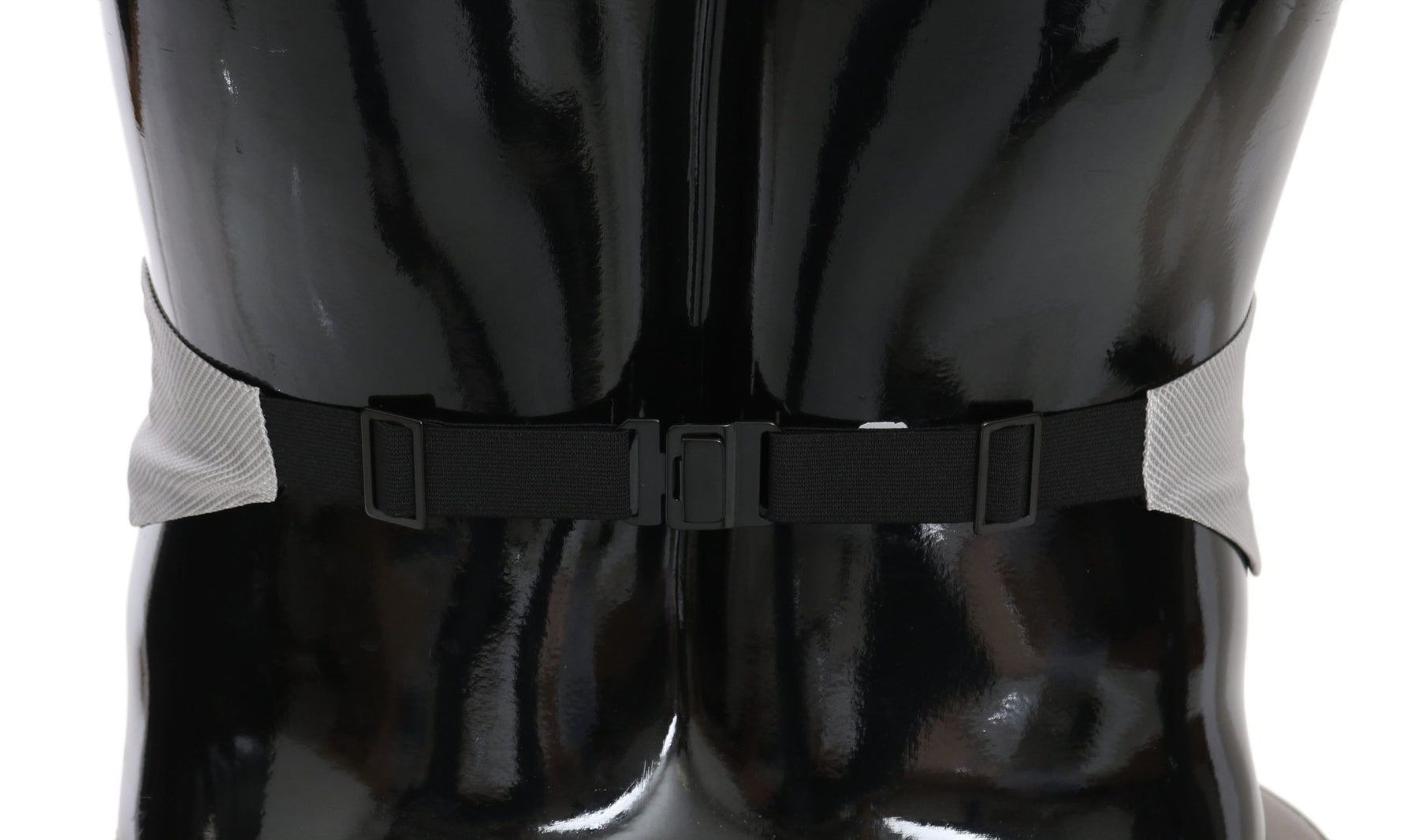 Dolce & Gabbana Gray Men Waist Belt 100% Silk Cummerbund | Regal Royce