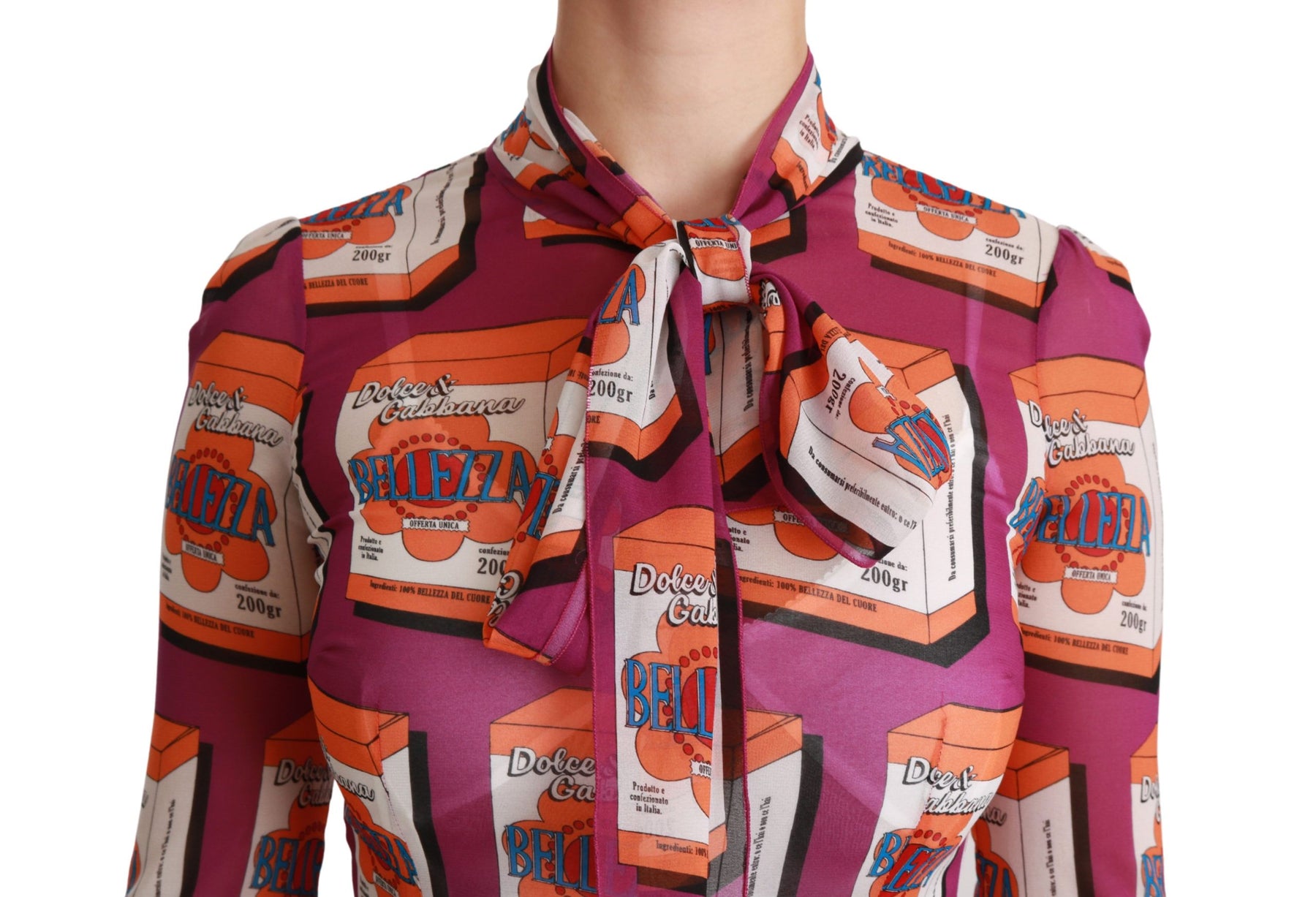 Dolce & Gabbana Purple Silk Bellezza A-Line Gown Dress | Regal Royce