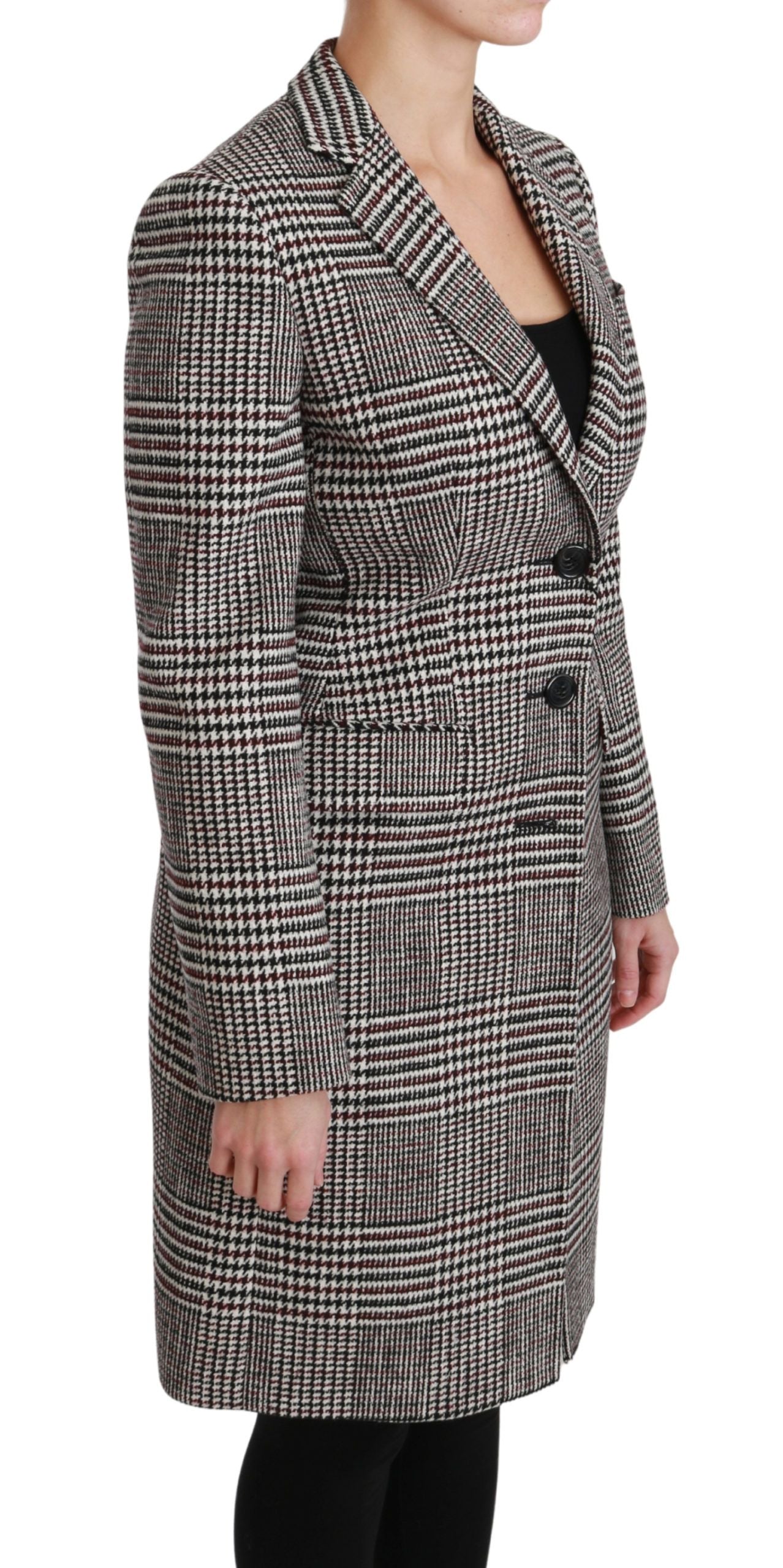 Dolce & Gabbana Multicolor Trench Knee Long Jacket Coat | Regal Royce