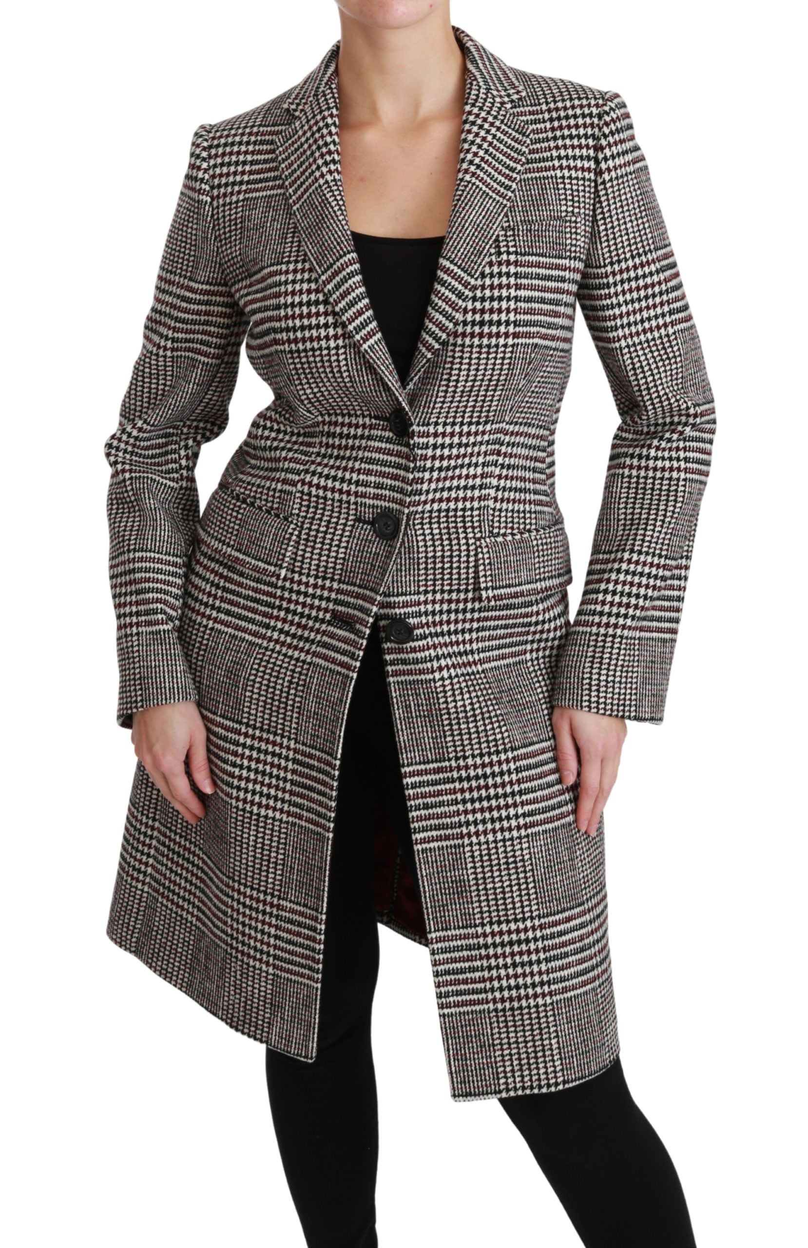 Dolce & Gabbana Multicolor Trench Knee Long Jacket Coat | Regal Royce