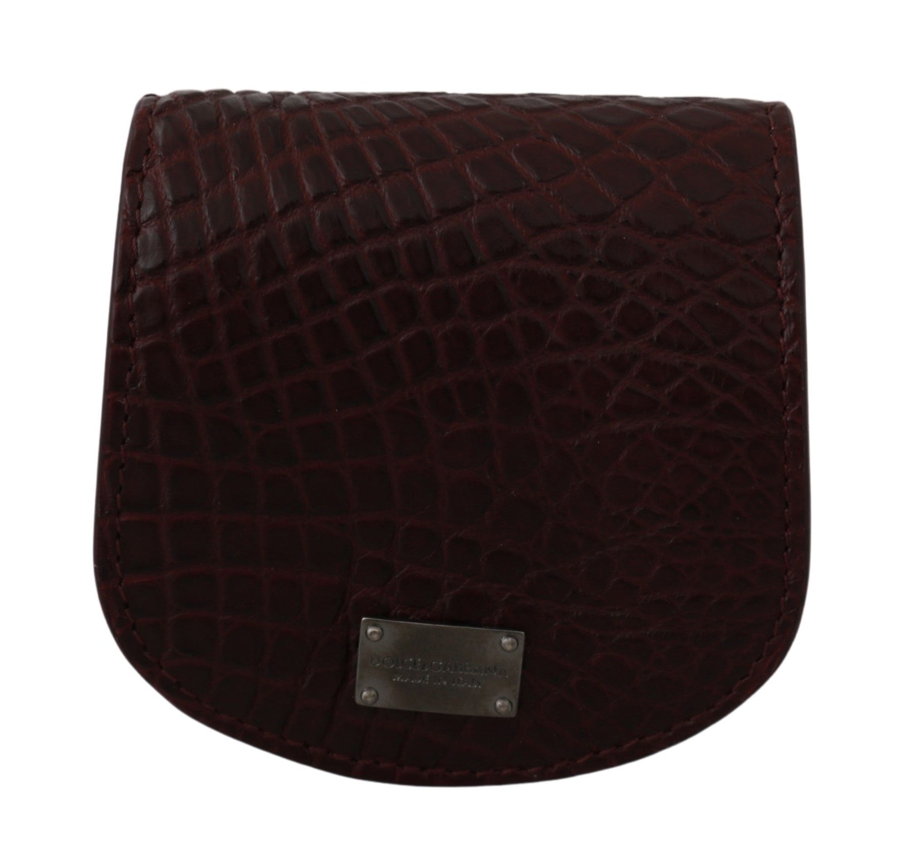 Dolce & Gabbana Brown Exotic Skin Pocket Condom Case Holder | Regal Royce