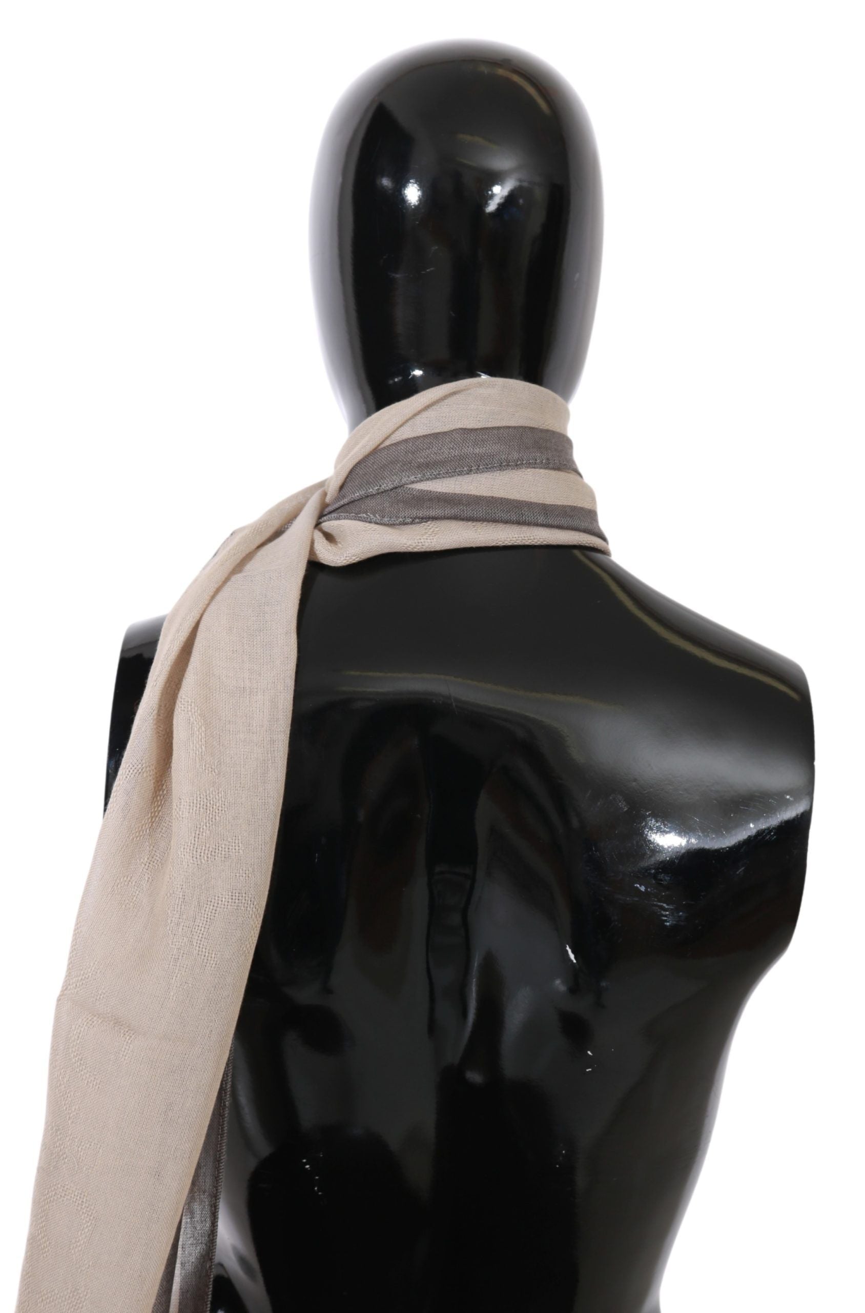 Costume National Beige Women Cotton Shawl  Scarf | Regal Royce