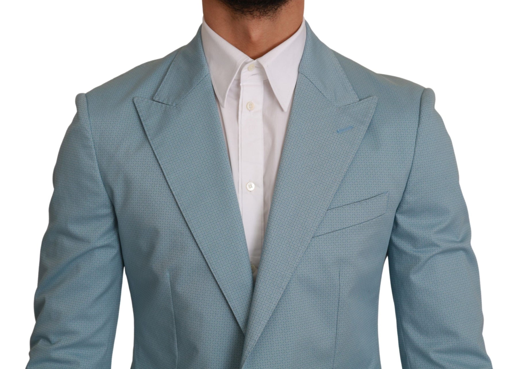 Dolce & Gabbana Blue Slim Fit Coat Jacket MARTINI Blazer | Regal Royce