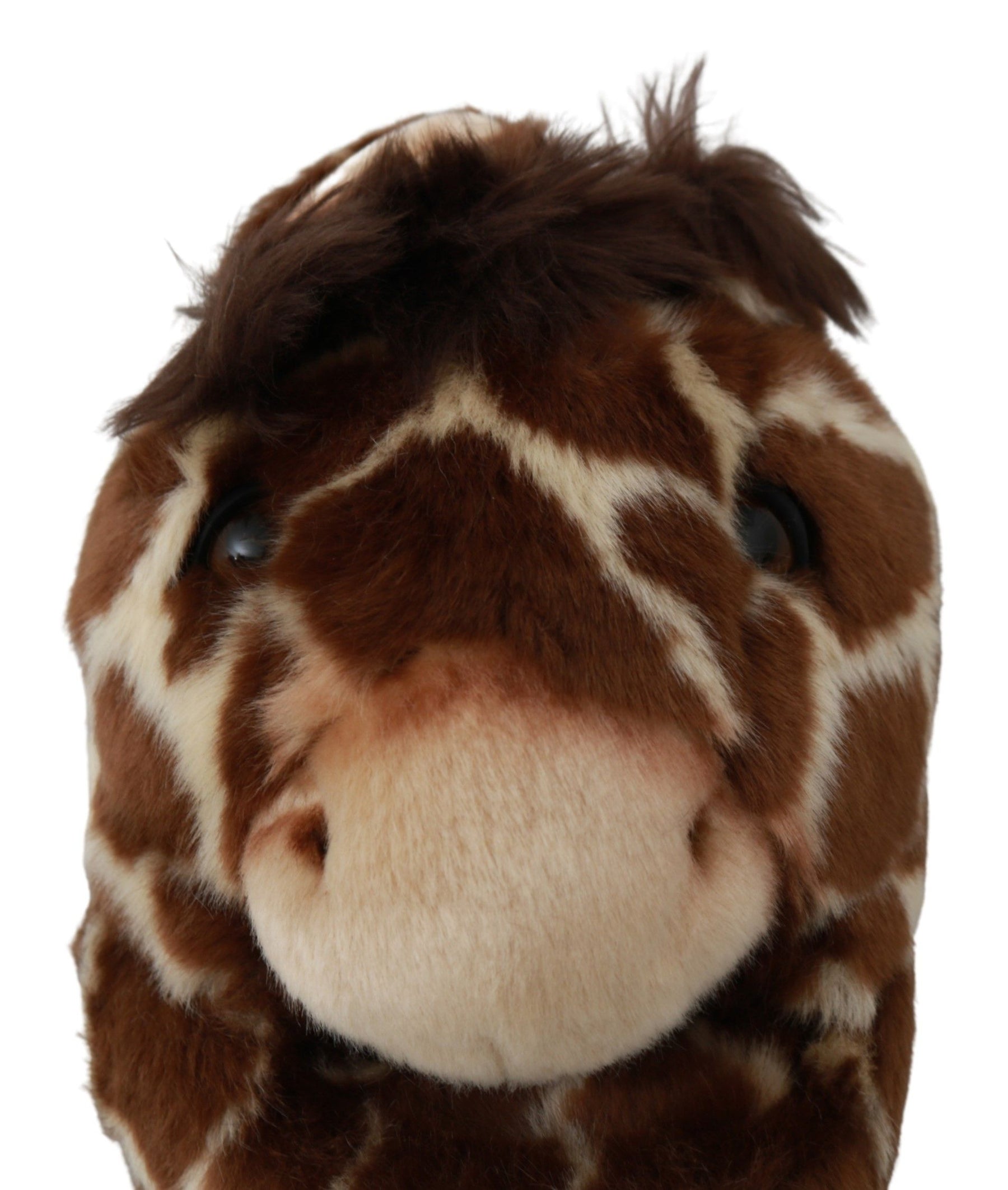 Dolce & Gabbana Brown Giraffe Slippers Flats Sandals Shoes | Regal Royce