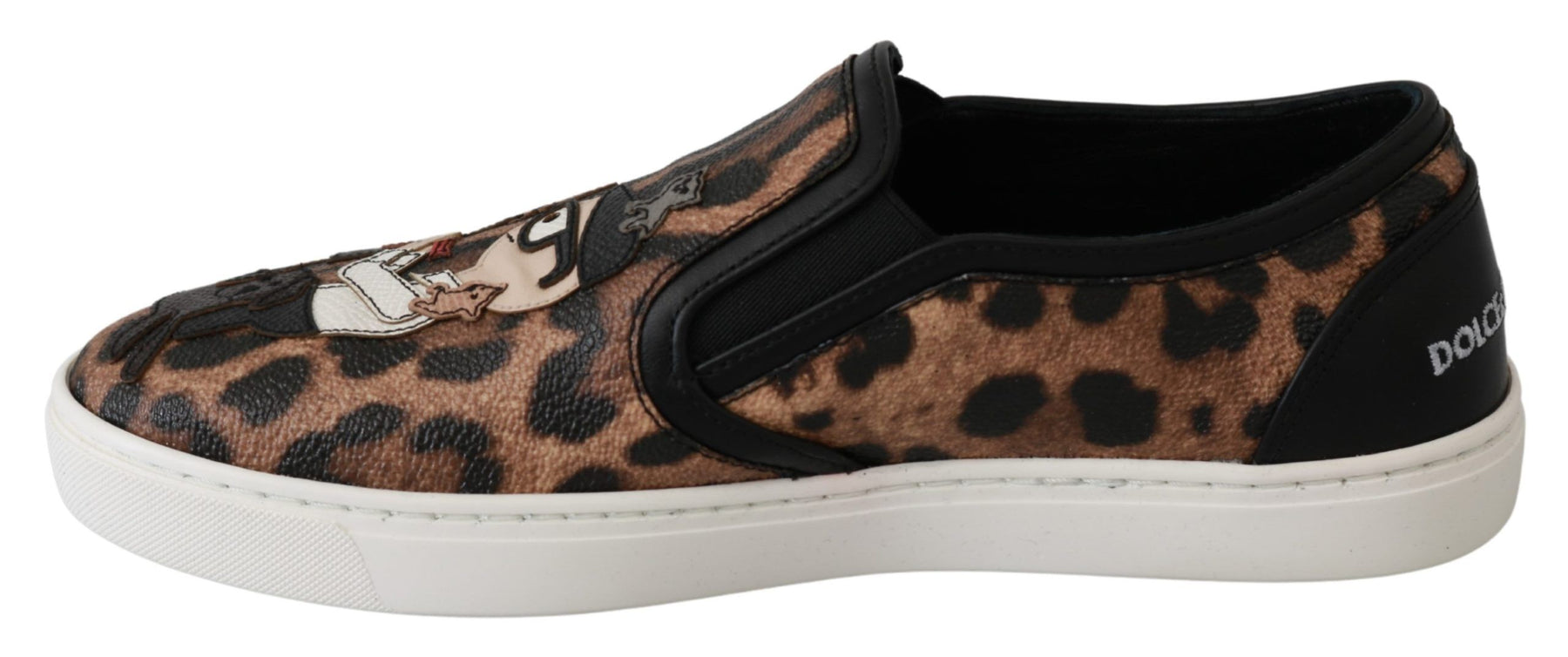 Dolce & Gabbana Leather Leopard #dgfamily Loafers Shoes | Regal Royce
