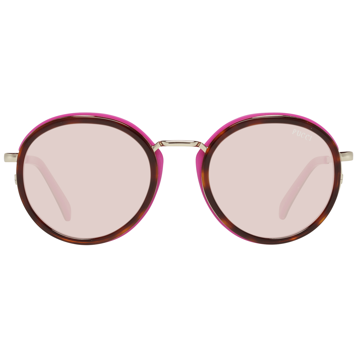 Emilio Pucci Brown Metal & Plastic Sunglasses | Regal Royce