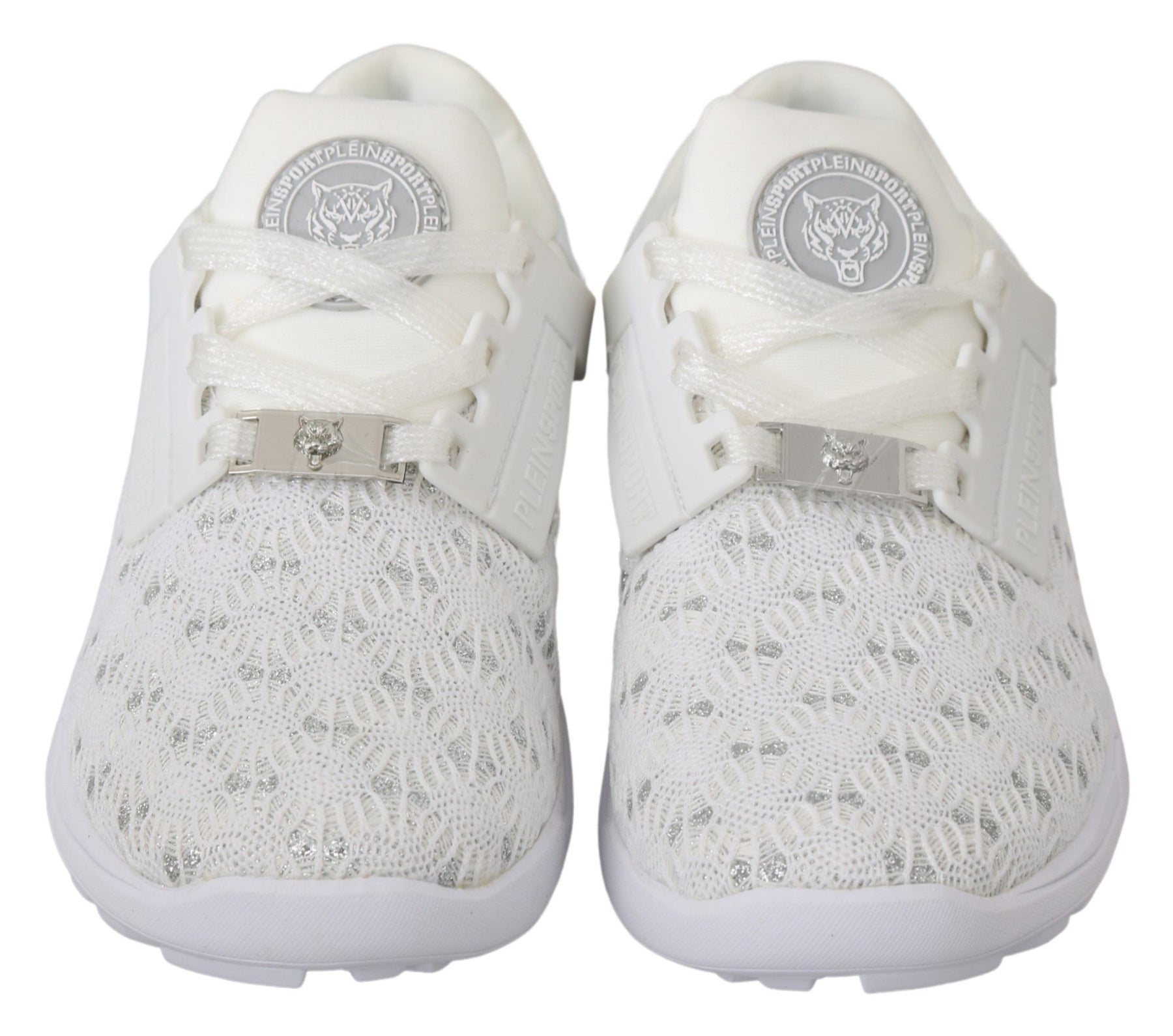 Philipp Plein White Polyester Casual Sneakers Shoes | Regal Royce
