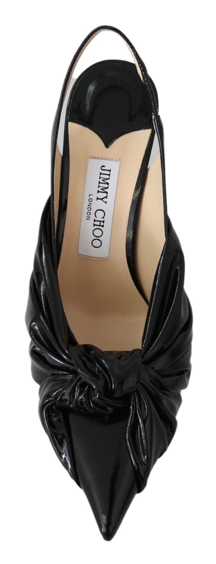 Jimmy Choo Black Patent Leather Annabell 85 Pumps | Regal Royce