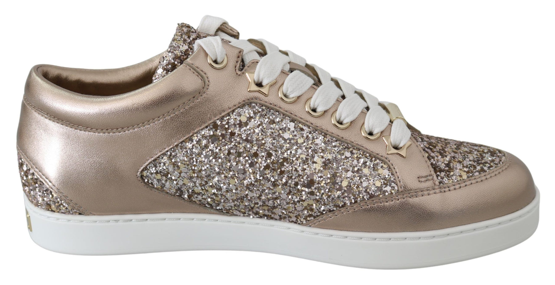 Jimmy Choo Ballet Pink Leather Miami Sneakers | Regal Royce