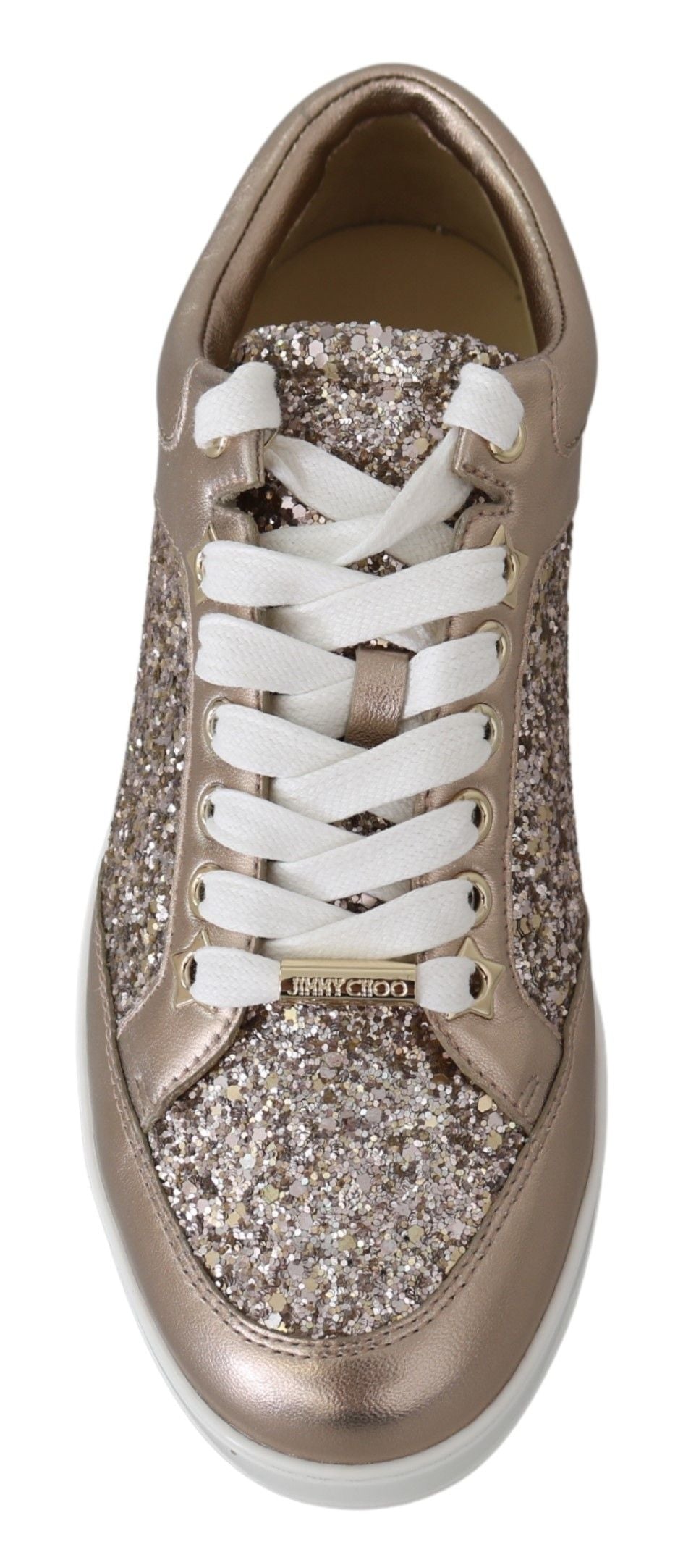 Jimmy Choo Ballet Pink Leather Miami Sneakers | Regal Royce