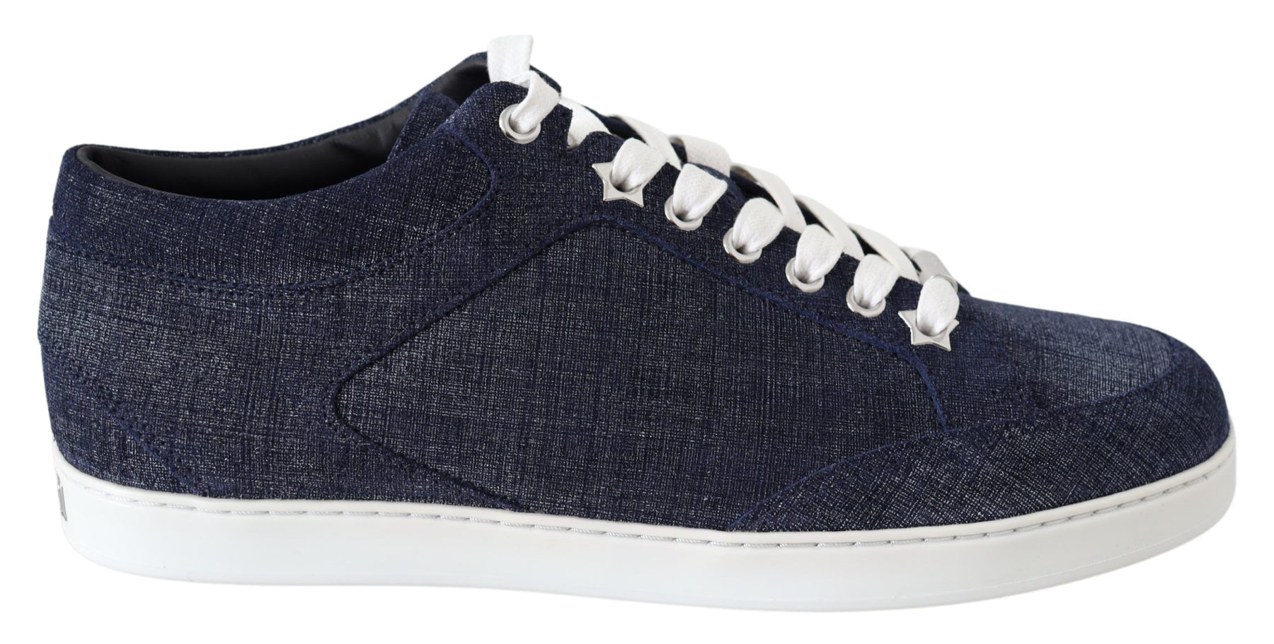 Jimmy Choo Miami Blue Denim Sneakers | Regal Royce
