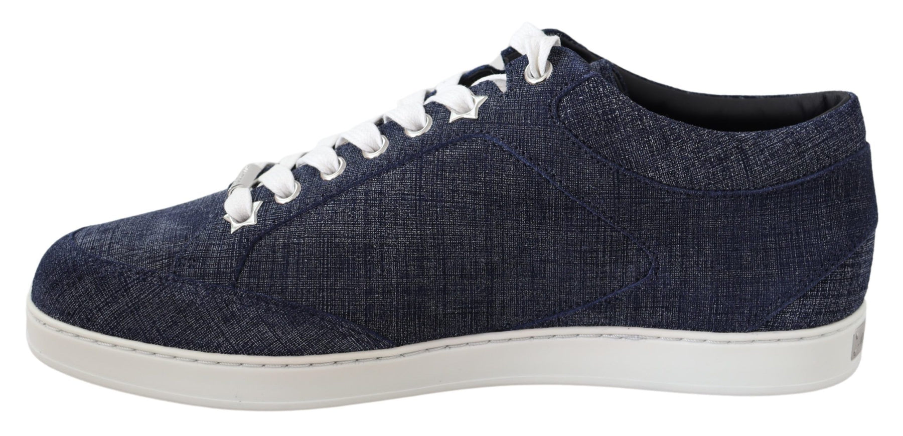 Jimmy Choo Miami Blue Denim Sneakers | Regal Royce