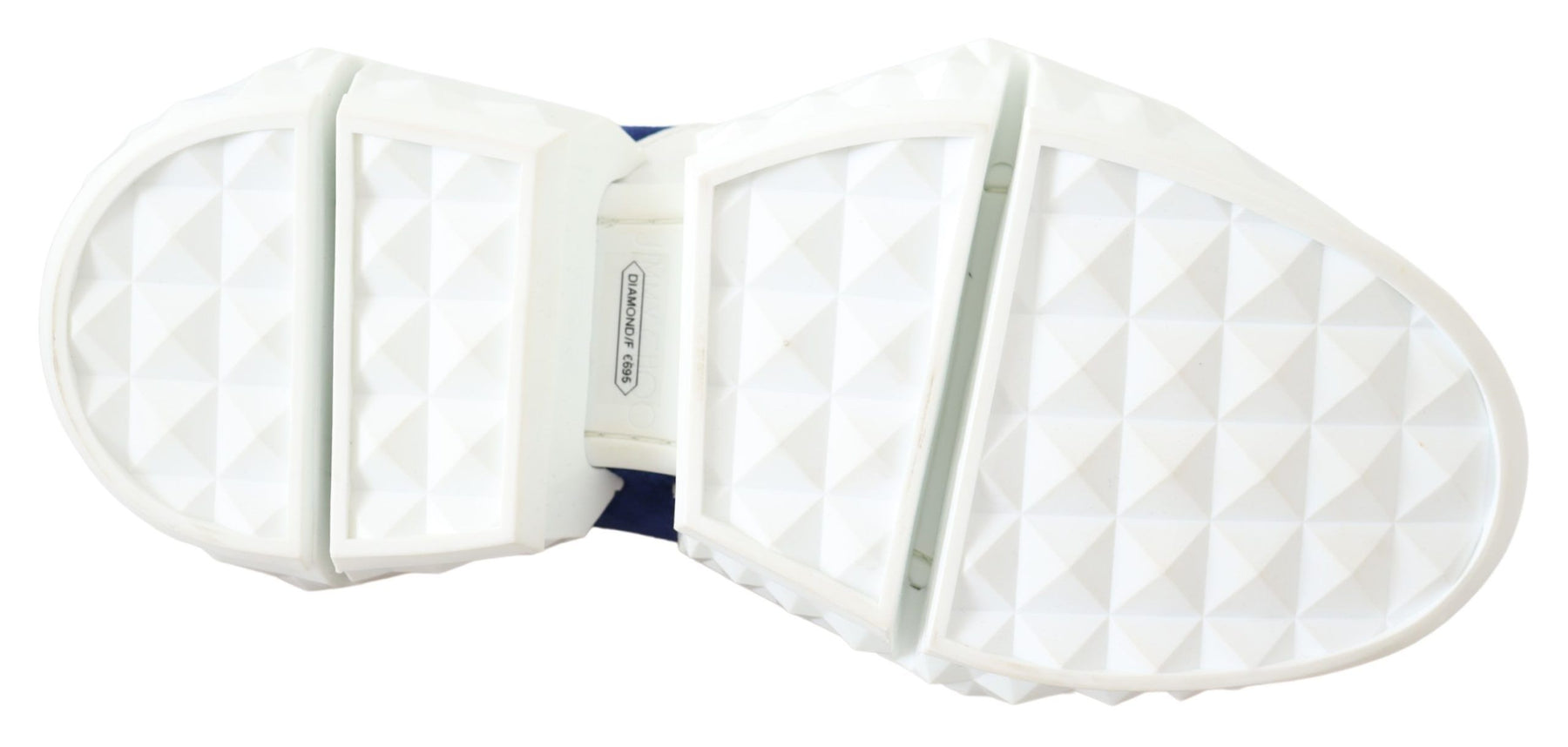 Jimmy Choo Diamond Blue Orange Leather Sneaker | Regal Royce