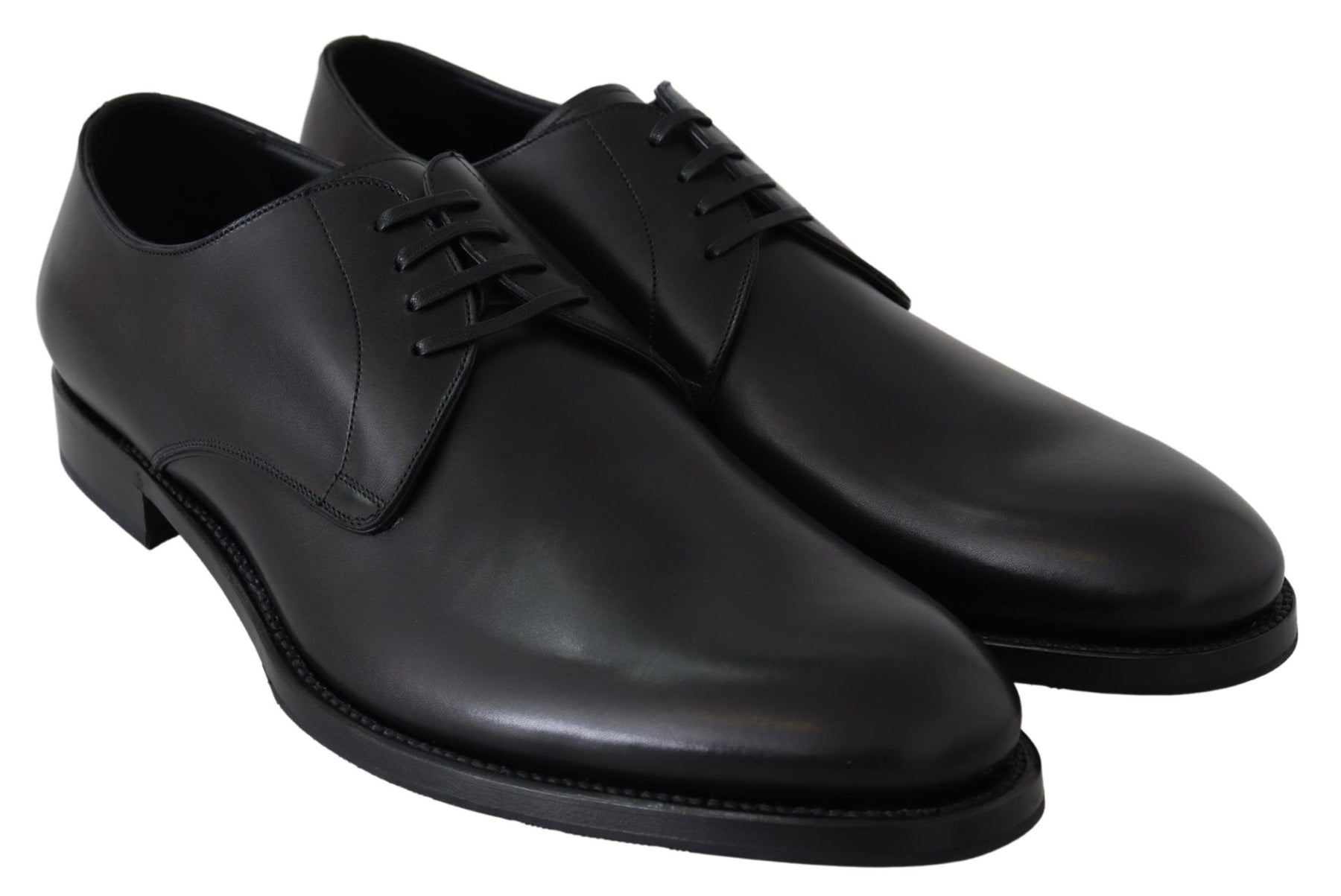 Dolce & Gabbana Black Leather SARTORIA Hand Made Shoes | Regal Royce