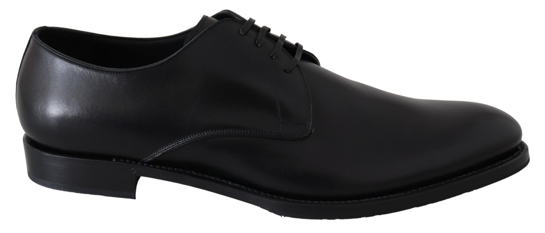 Dolce & Gabbana Black Leather SARTORIA Hand Made Shoes | Regal Royce