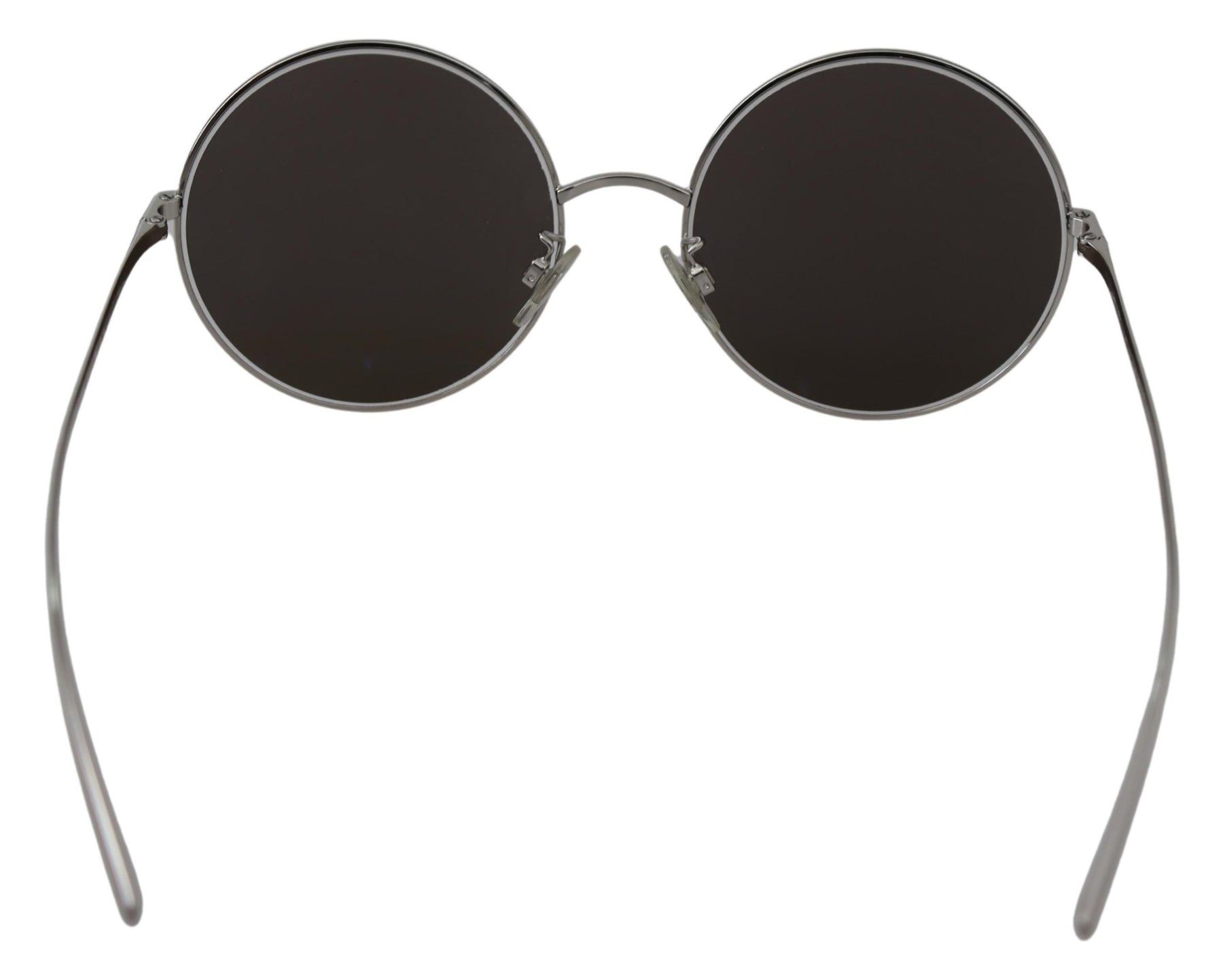 Dolce & Gabbana Silver Plated Round Gray Le nses Women Sunglasses | Regal Royce