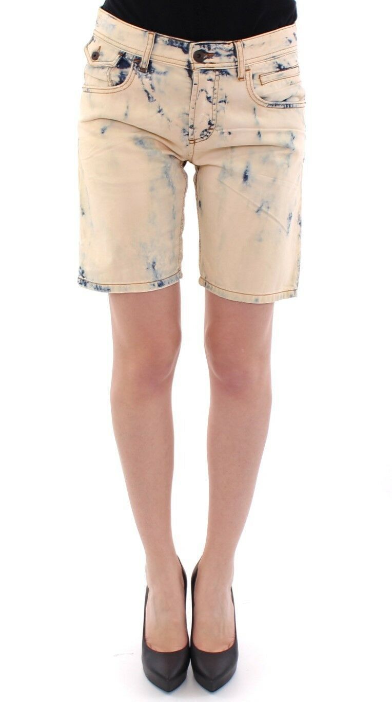 Dolce & Gabbana Blue Cotton Washed Jeans Shorts Pants | Regal Royce