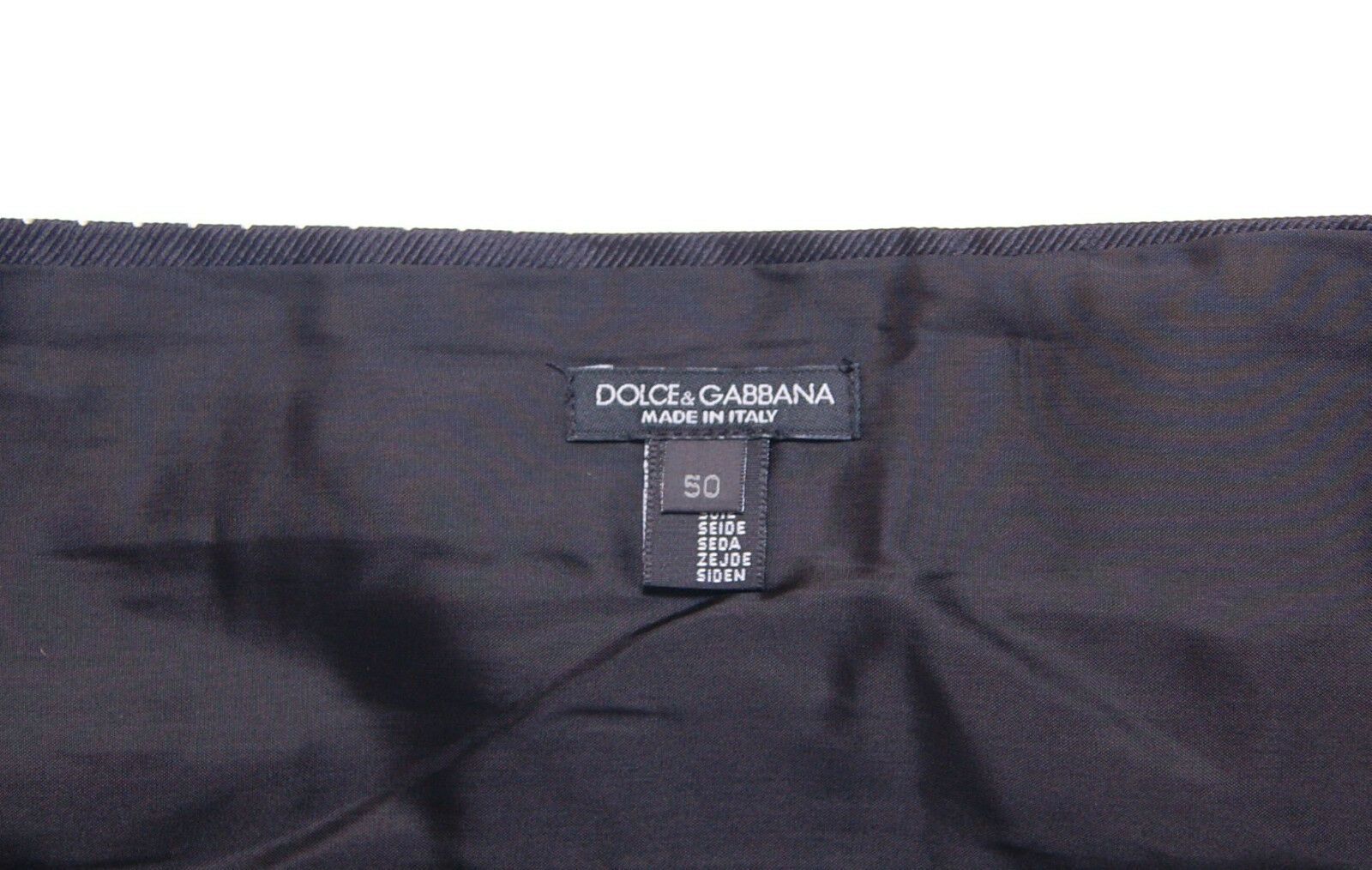 Dolce & Gabbana Black Waist Smoking Tuxedo Cummerbund Belt | Regal Royce