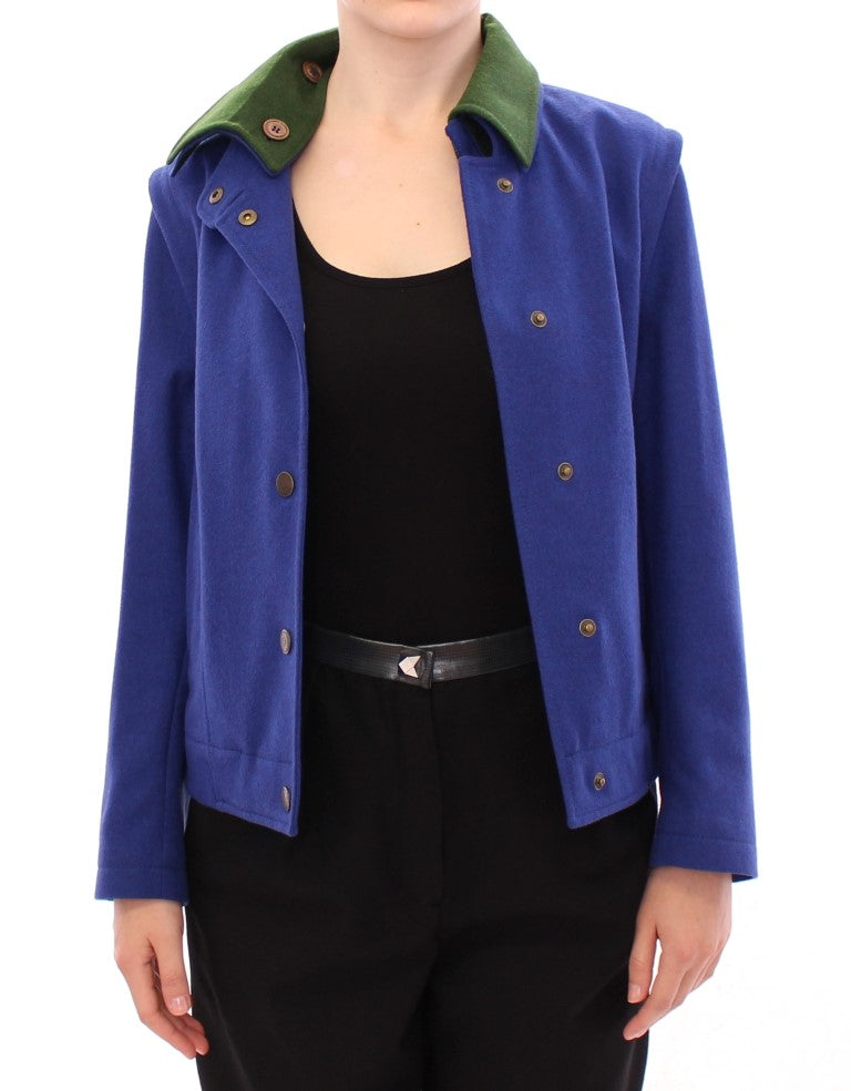 Andrea Incontri Habsburg Blue Green Wool Jacket Coat | Regal Royce