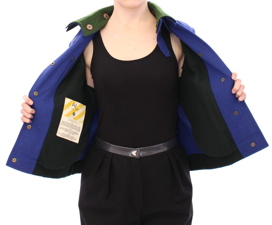 Andrea Incontri Habsburg Blue Green Wool Jacket Coat | Regal Royce