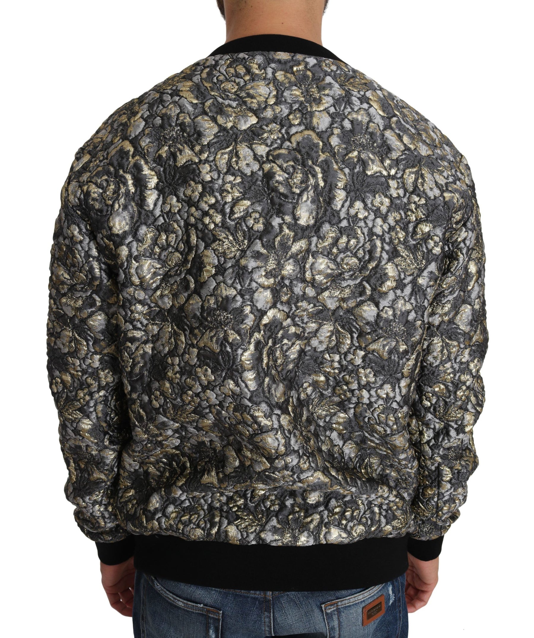 Dolce & Gabbana Multicolor SAMBA Jacquard Palmtree Pullover Sweater | Regal Royce