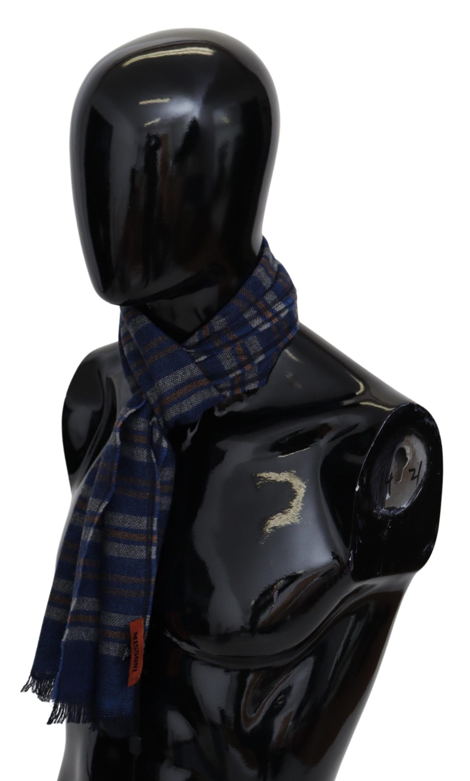 Missoni Multicolor Wool Striped Unisex Neck Wrap Shawl | Regal Royce