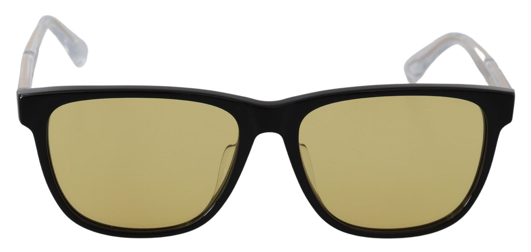 Diesel Black Frame DL0330-D 01E 57 Yellow Transparent Lenses Sunglasses | Regal Royce
