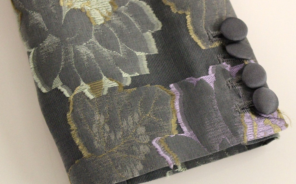 Roberto Fragata Multicolor Silk Floral Cotton Blazer | Regal Royce