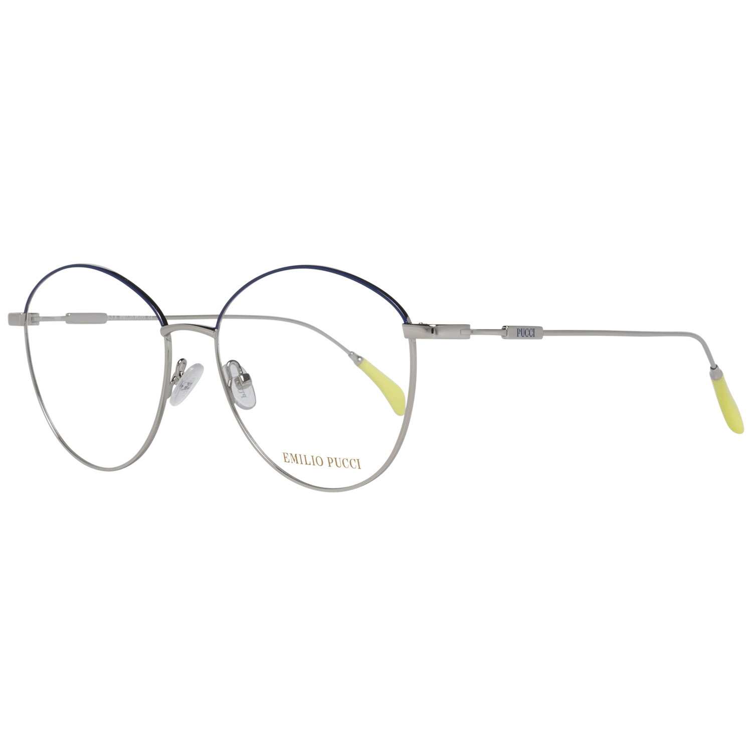 Emilio Pucci Blue Metal Glasses (Frames) | Regal Royce