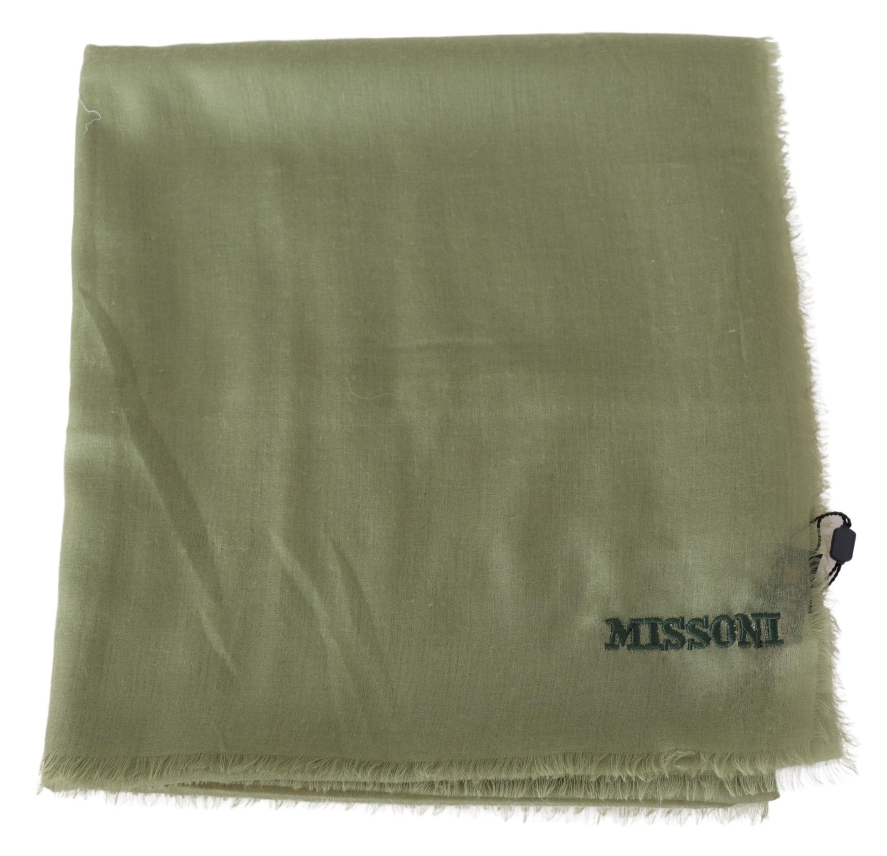 Missoni Green Cashmere Unisex Neck Wrap Scarf | Regal Royce