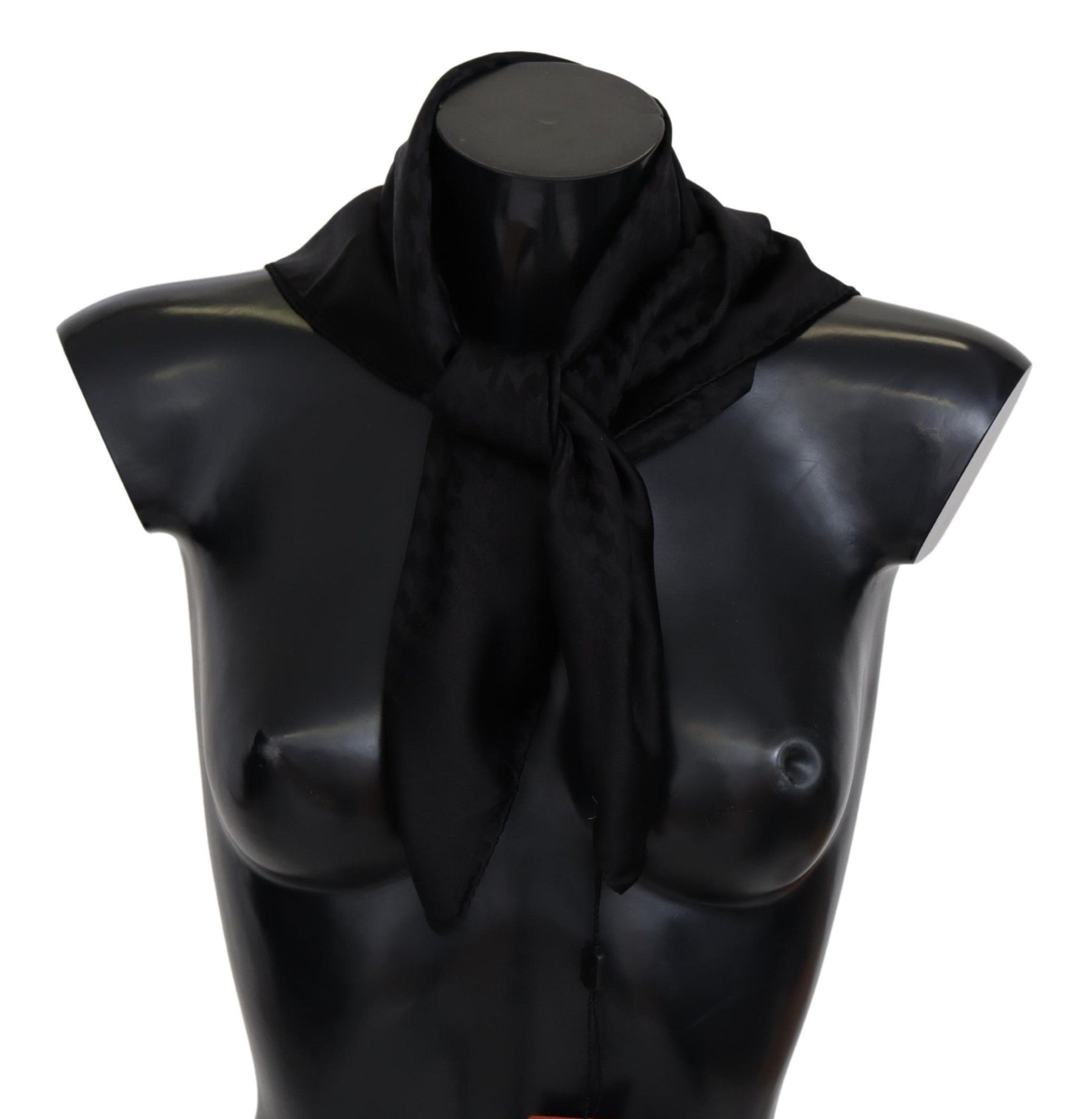 Missoni Black Wool Knit Unisex Neck Wrap Shawl Scarf | Regal Royce