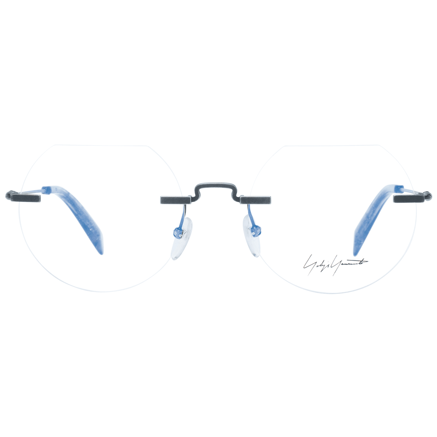 Yohji Yamamoto Gray Metal Glasses (Frames) | Regal Royce