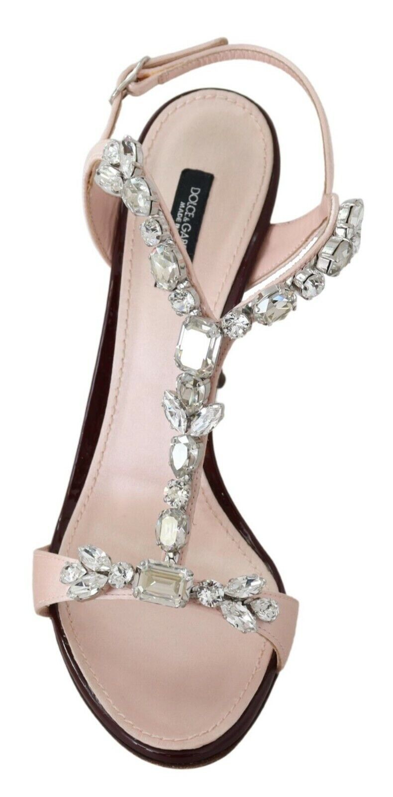 Dolce & Gabbana Pink Crystals Heels Keira Sandals | Regal Royce