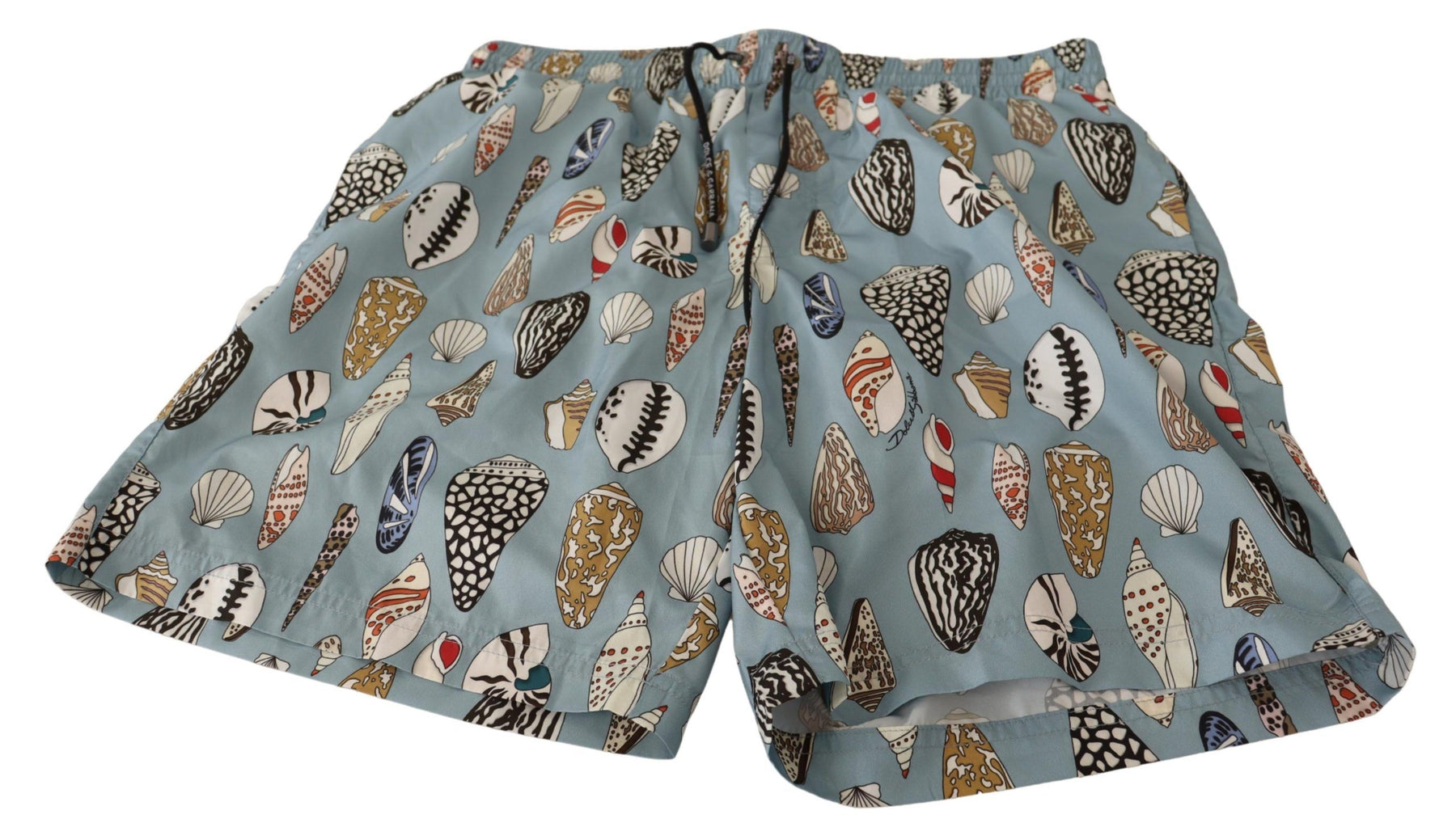 Dolce & Gabbana Blue Seashell Beachwear Swimwear Shorts | Regal Royce