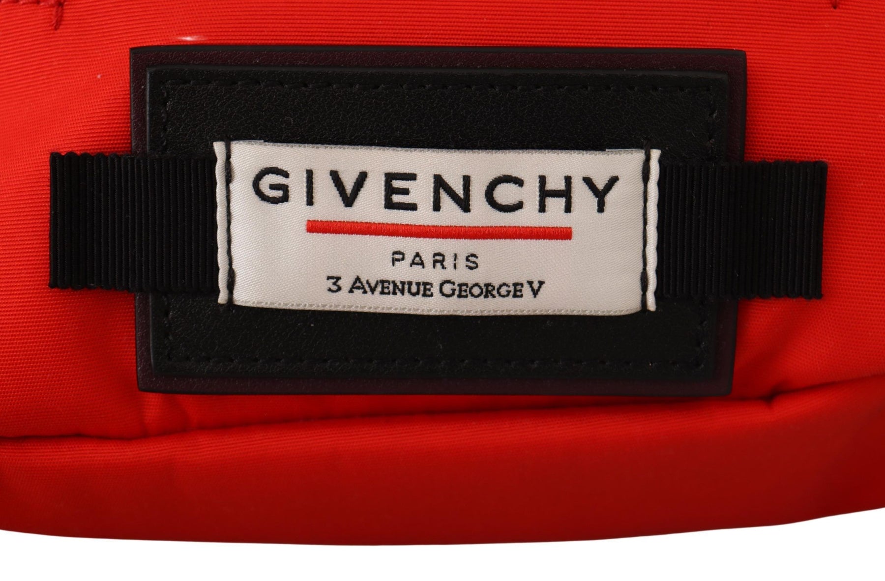 Givenchy Red Polyamide Downtown Large Bum Belt Bag | Regal Royce