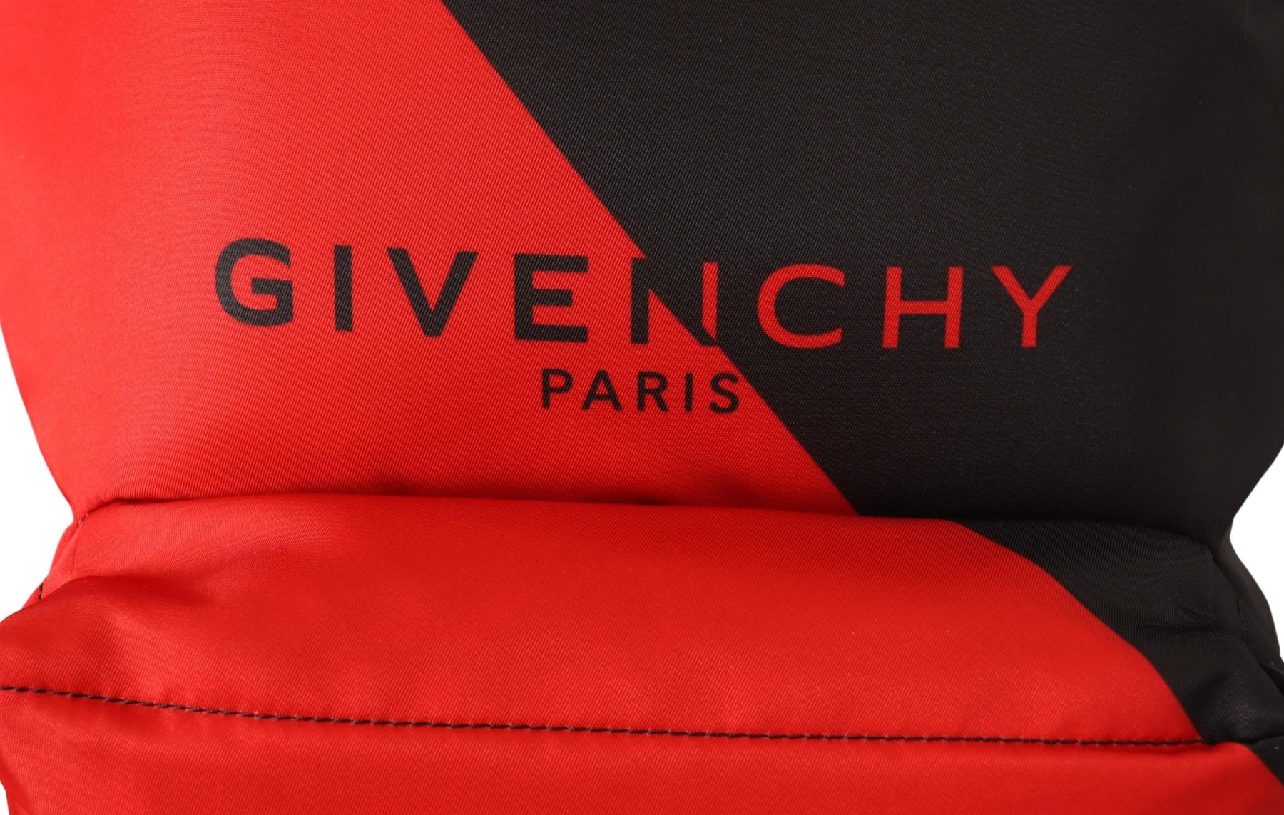 Givenchy Red & Black Nylon Urban Backpack | Regal Royce