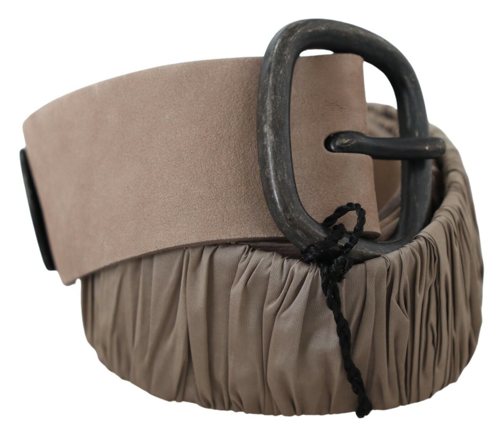 GF Ferre Brown Solid Leather Waist Metal Buckle Belt | Regal Royce