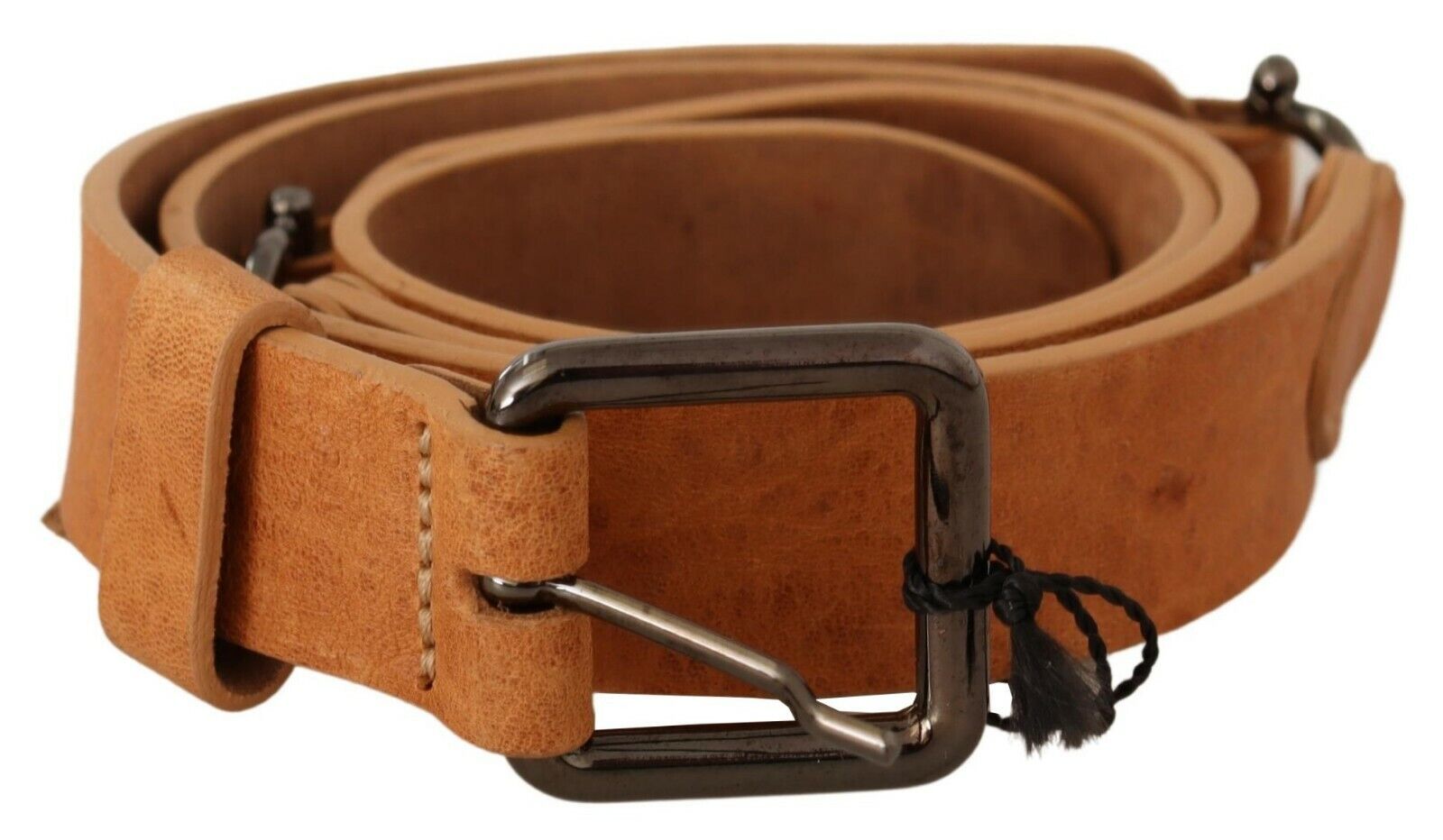 Costume National Light Brown Buckle Waist Belt | Regal Royce