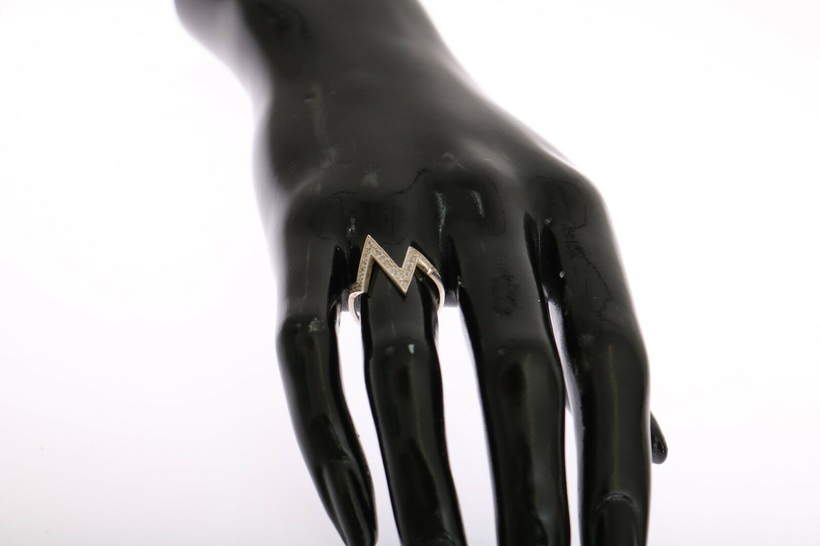 Nialaya Silver Authentic Womens Clear Ring | Regal Royce