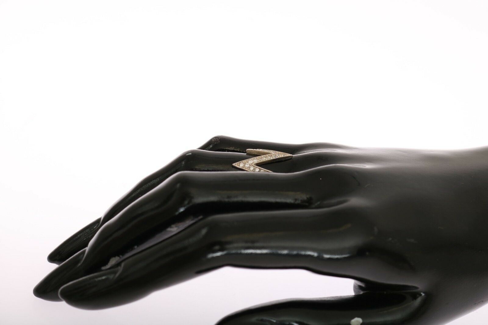 Nialaya Silver Authentic Womens Clear Ring | Regal Royce