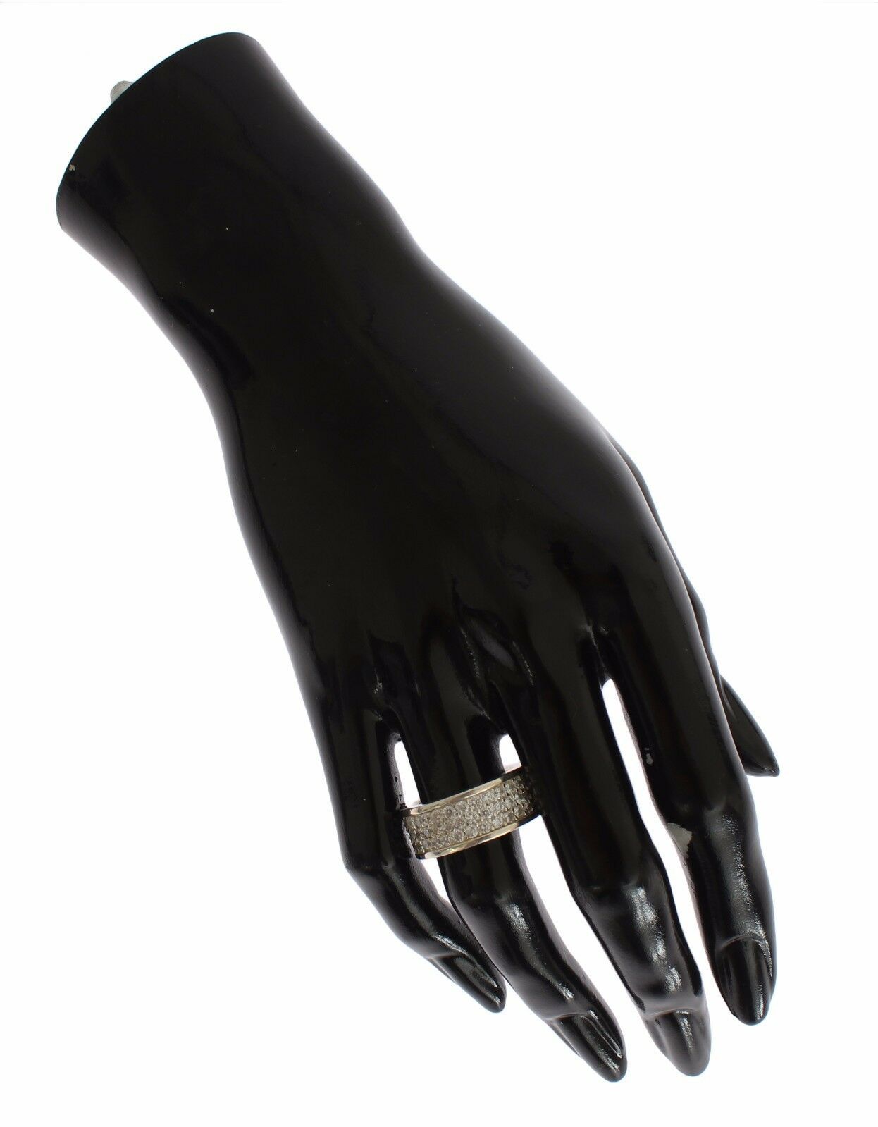 Nialaya Silver Womens CZ 925 Sterling Ring | Regal Royce