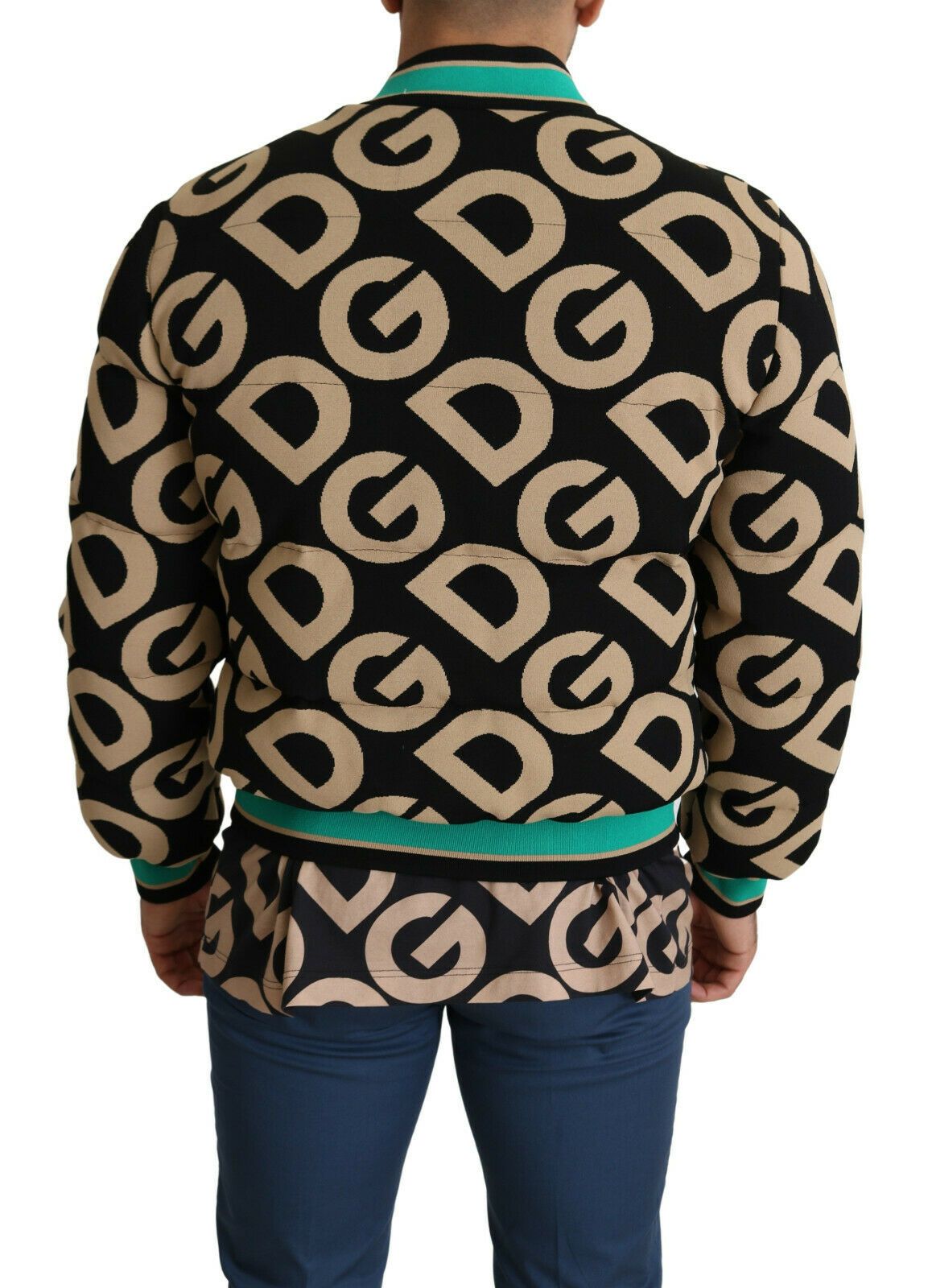 Dolce & Gabbana Multicolor DGMILLENNIALS Logo Print Jacket | Regal Royce