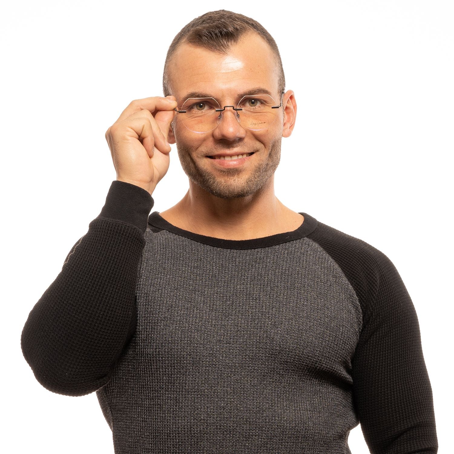 Yohji Yamamoto Gray Metal Glasses (Frames) | Regal Royce