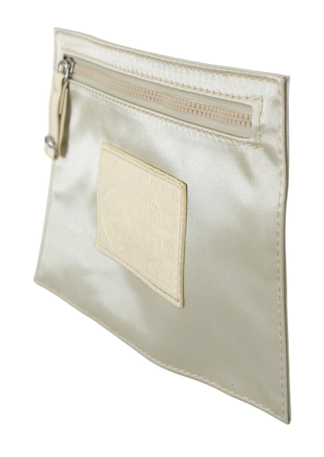 WAYFARER White Zippered Coin Holder Wallet | Regal Royce