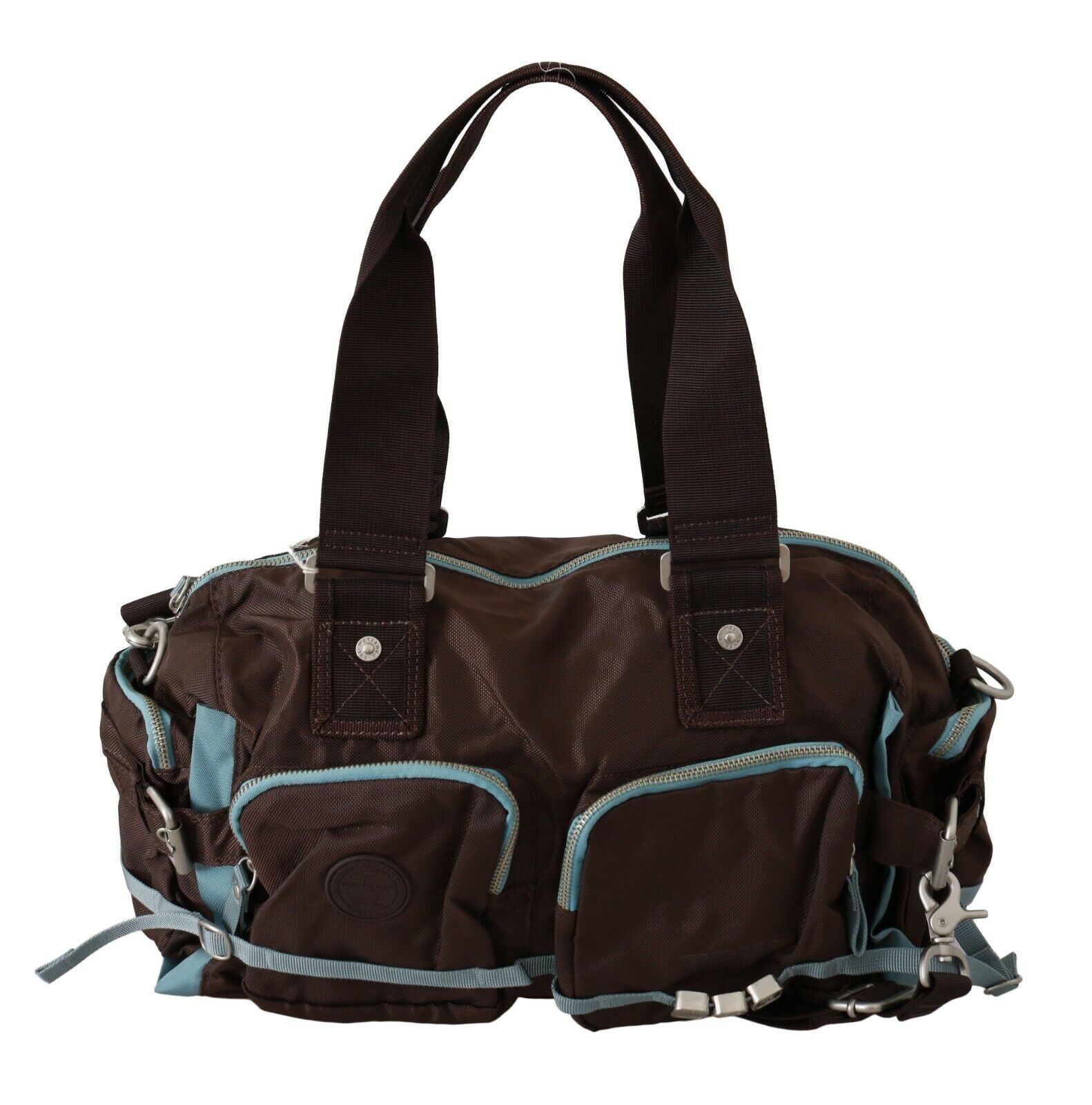 WAYFARER Brown Handbag Duffel Travel Purse | Regal Royce