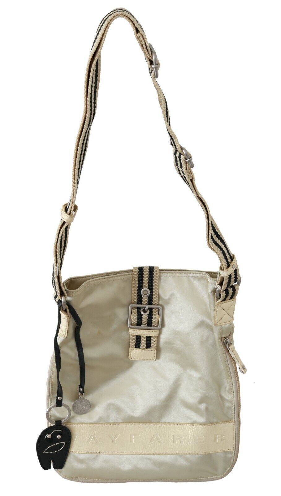 WAYFARER Beige Handbag Shoulder Tote Fabric Purse | Regal Royce