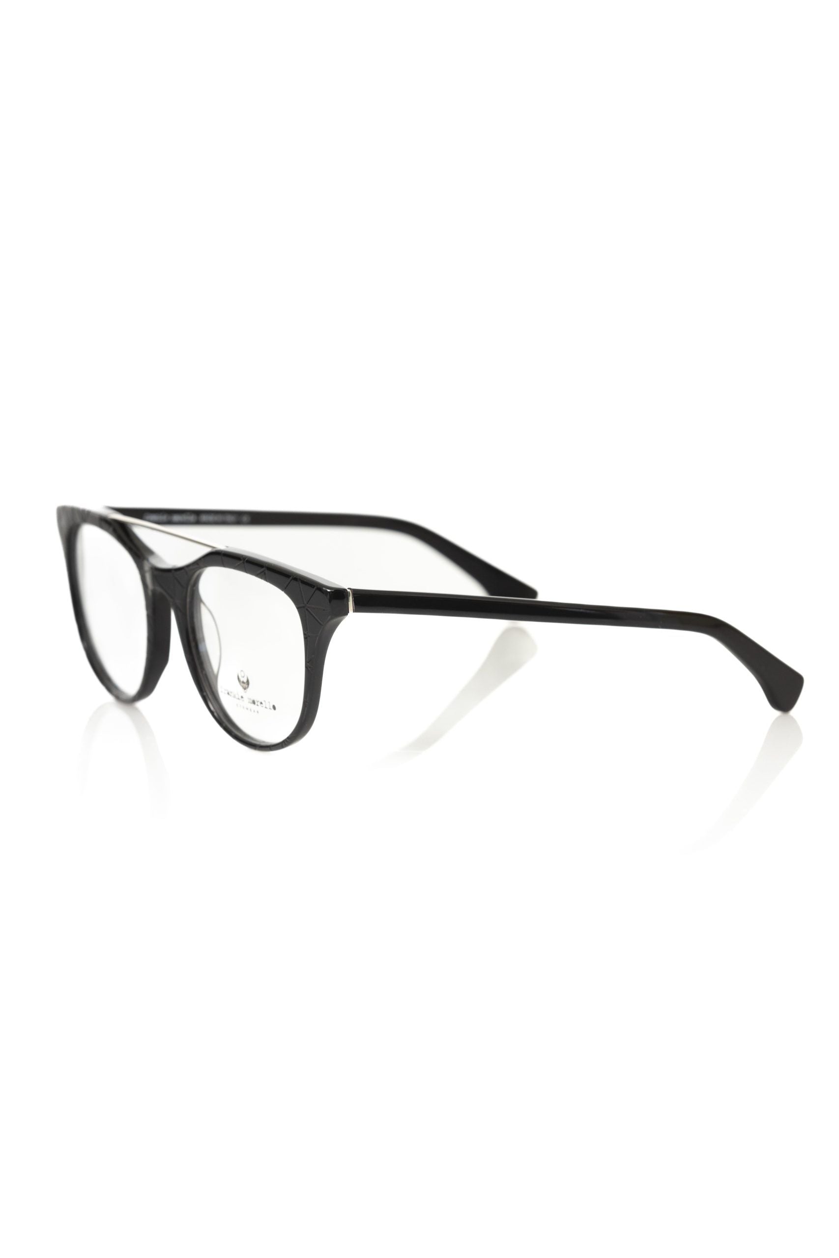 Frankie Morello Black Acetate Men Frame | Regal Royce